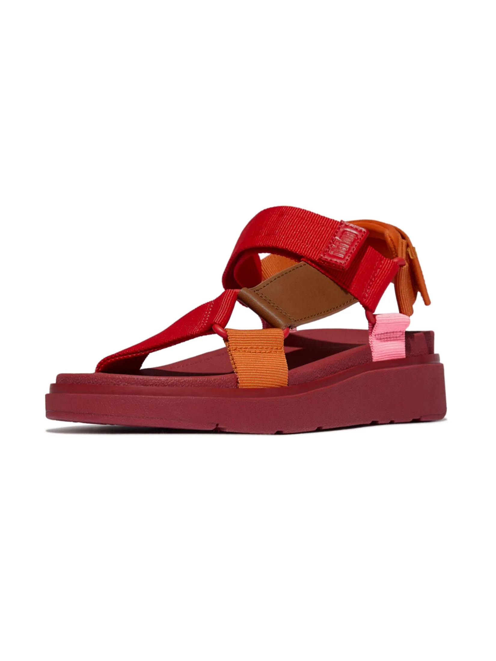 FitFlop™ WOMEN'S GEN-FF ADJ.WEBBING/LEATHER B/S MULTI COLOR