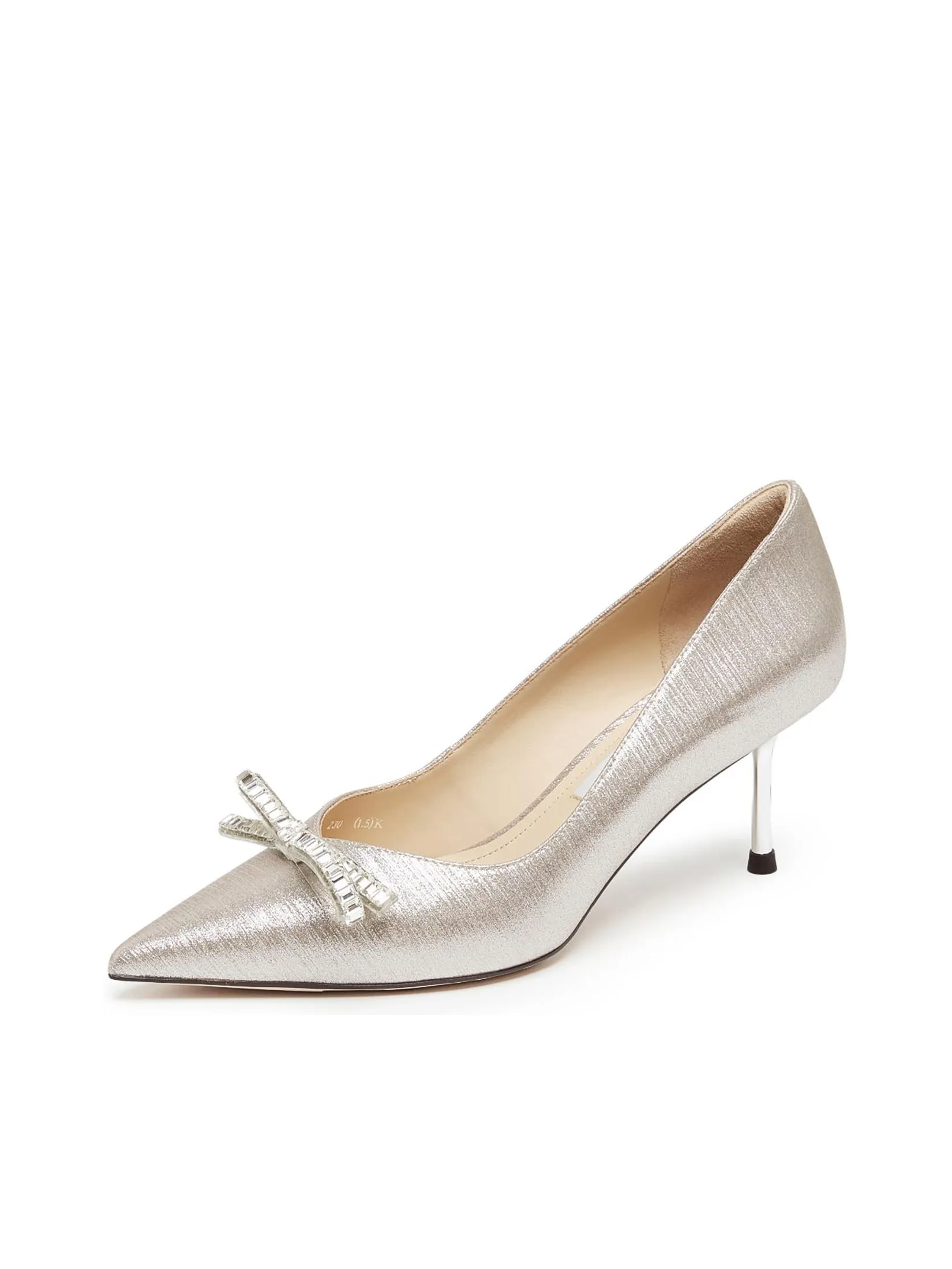 STACCATO Women Stiletto Heels Bow Front Gold