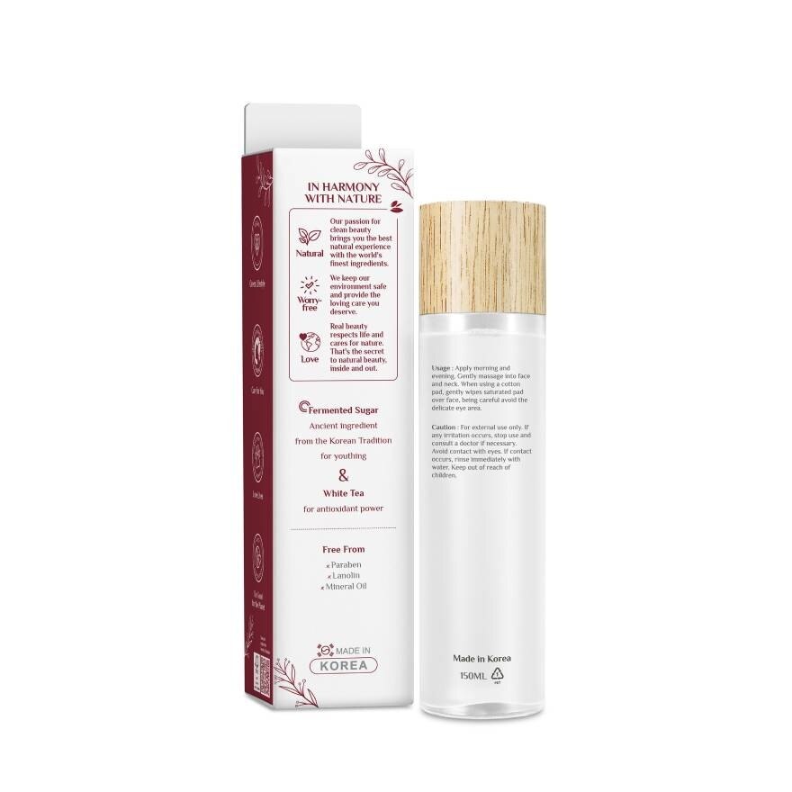 Naturals by Watsons Fermented Sugar  White Tea Youthing Essence Lotion 150ml.