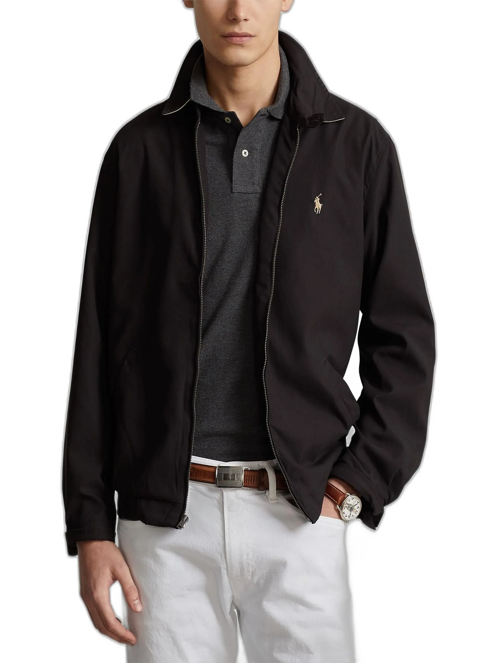 POLO RALPH LAUREN Polo Ralph Lauren JACKET-Bi-Swing Windbreaker MNPOOTW16020128 001 BLACK