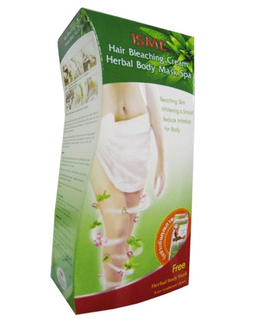 Спа набор для осветления волос на теле и отбеливания кожи Isme
