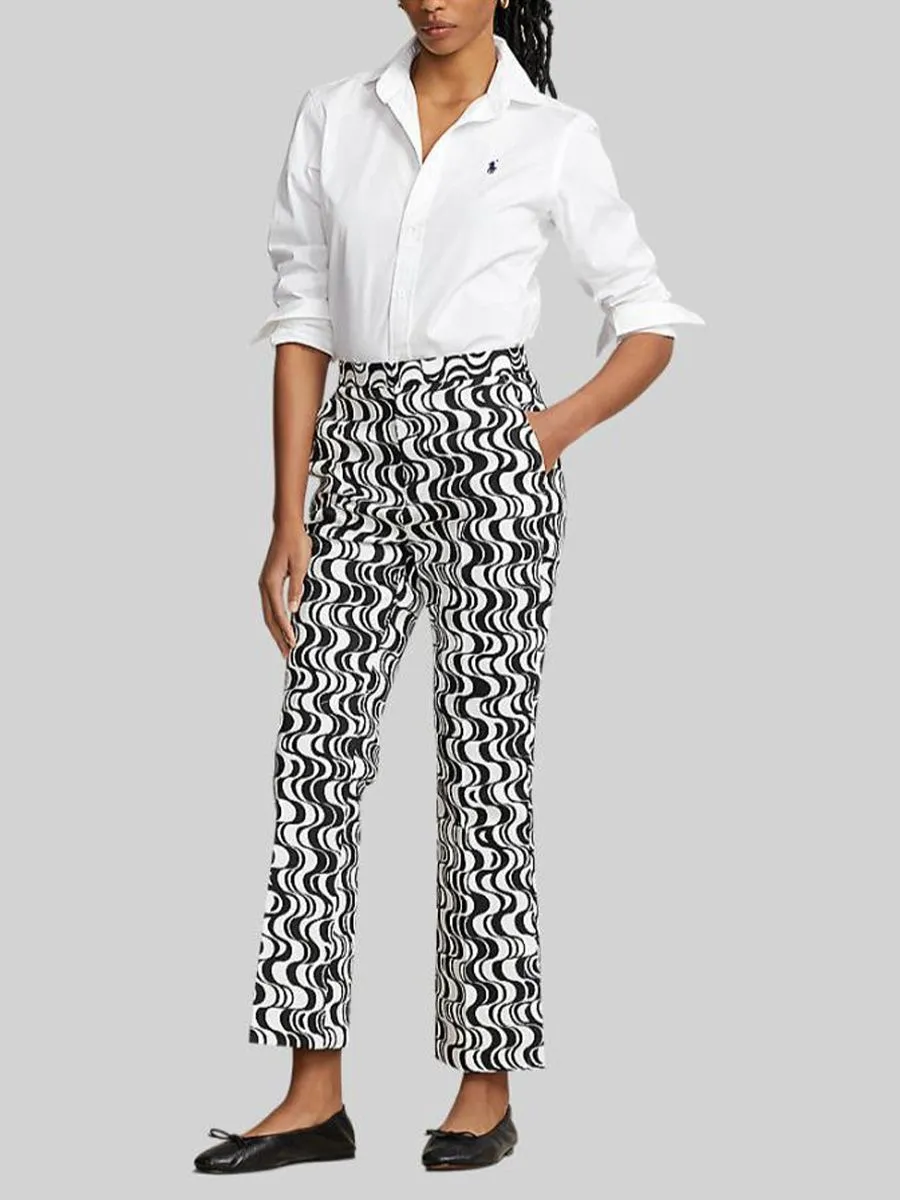 POLO RALPH LAUREN Women Shirt-Classic Fit Cotton Shirt-White