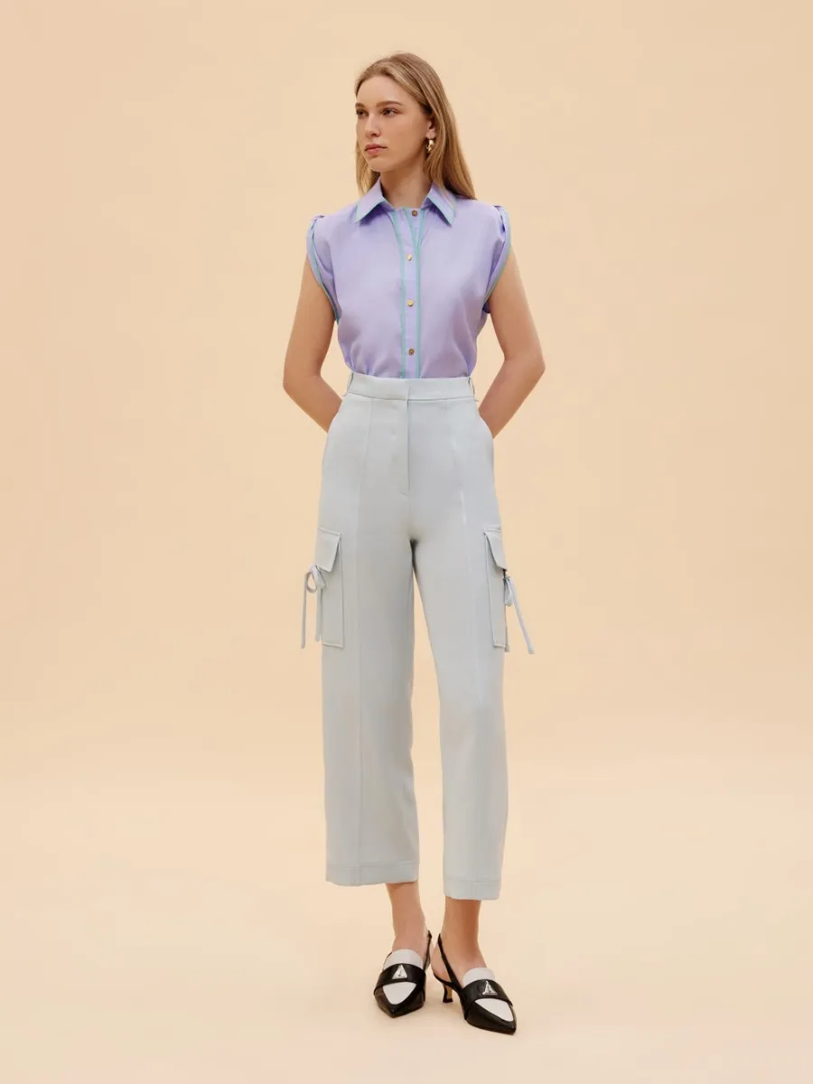 ASV ( SS24 ) Bonita Women Cargo Pants Mint Green