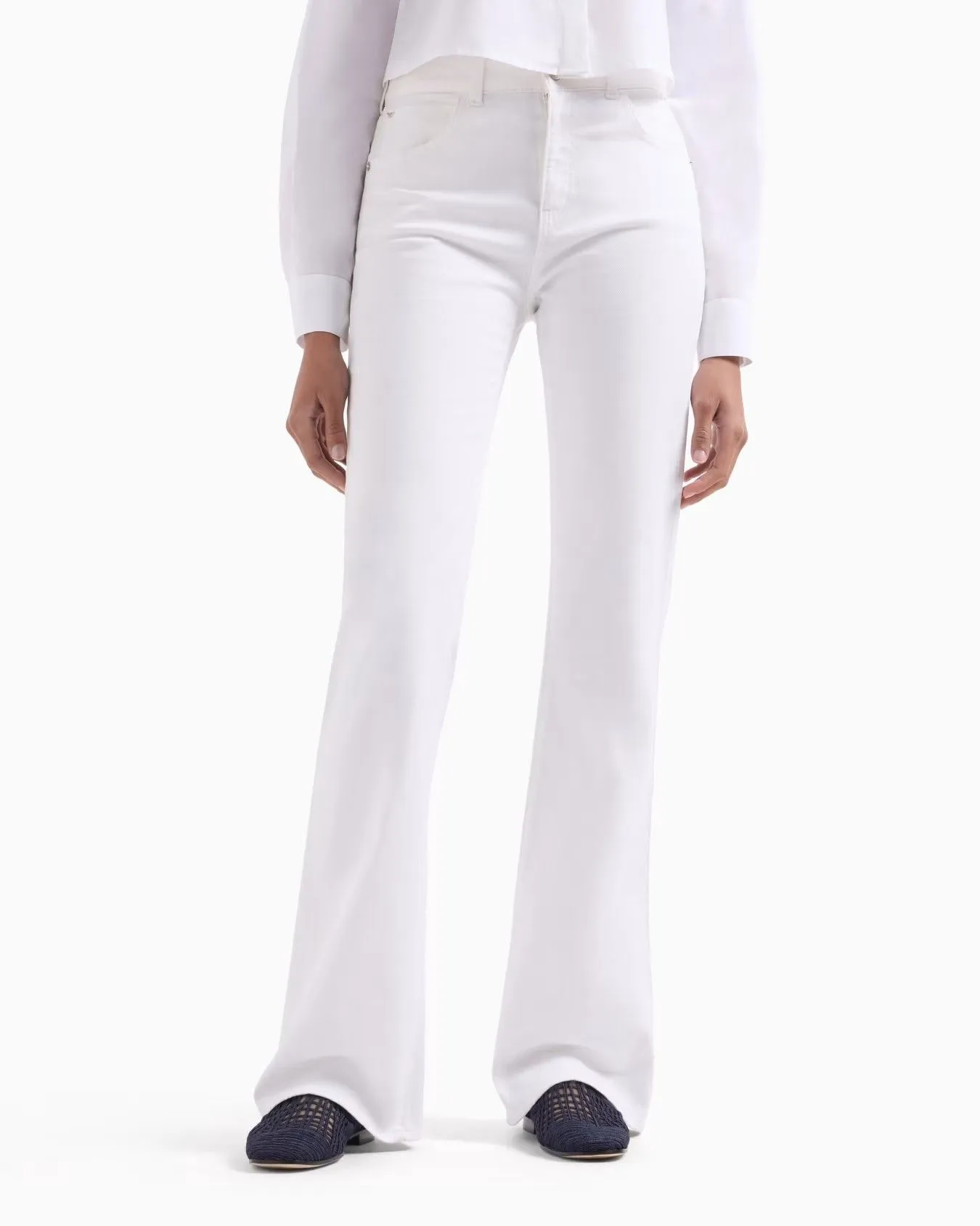 EMPORIO ARMANI Jeans Women 8N2J47-2NV3Z-0100 Off-White