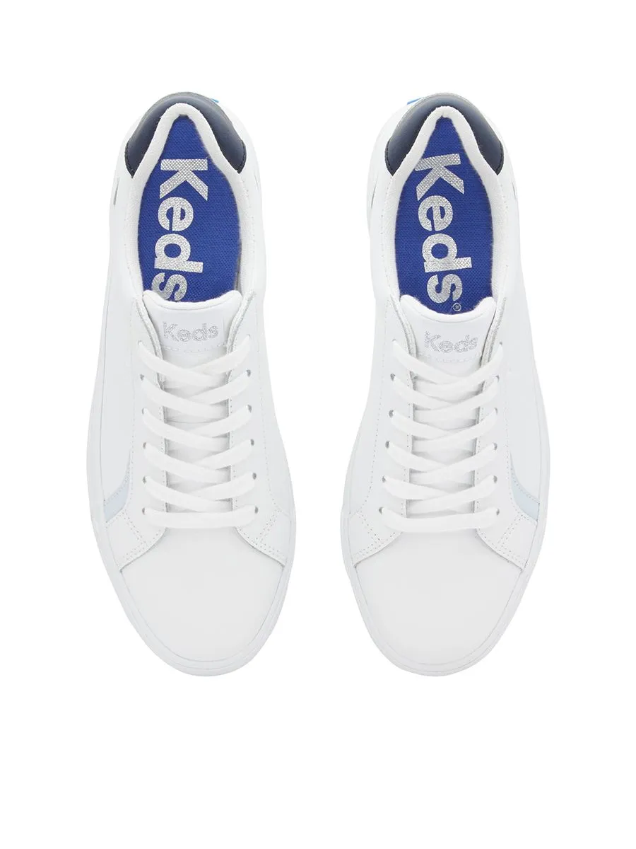 KEDS Women Pursuit Leather Blue