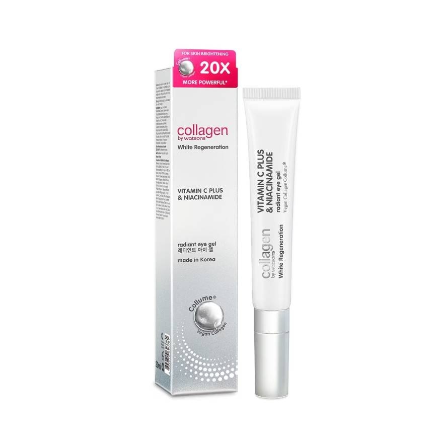 Collagen by Watsons White Regeneration Vitamin C Plus  Niacinamide Eye Gel  20 ml.
