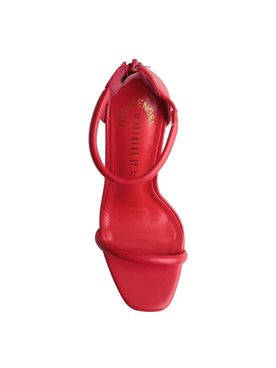 VILLAINS SF ARLENE Women's Heeled Sandals RED