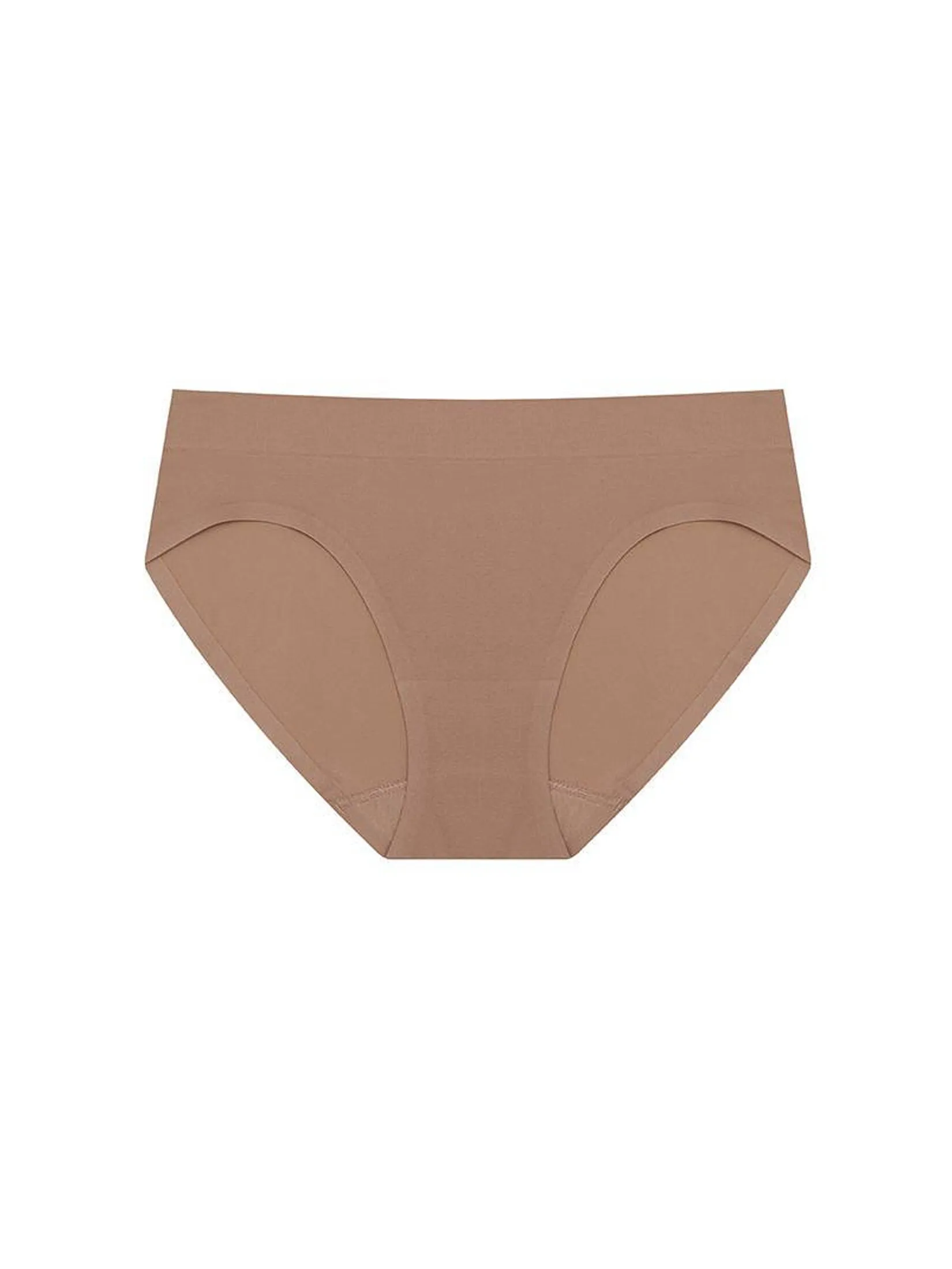 SABINA Panty Woman Seamless Fit Panty Zone Collection - Tan