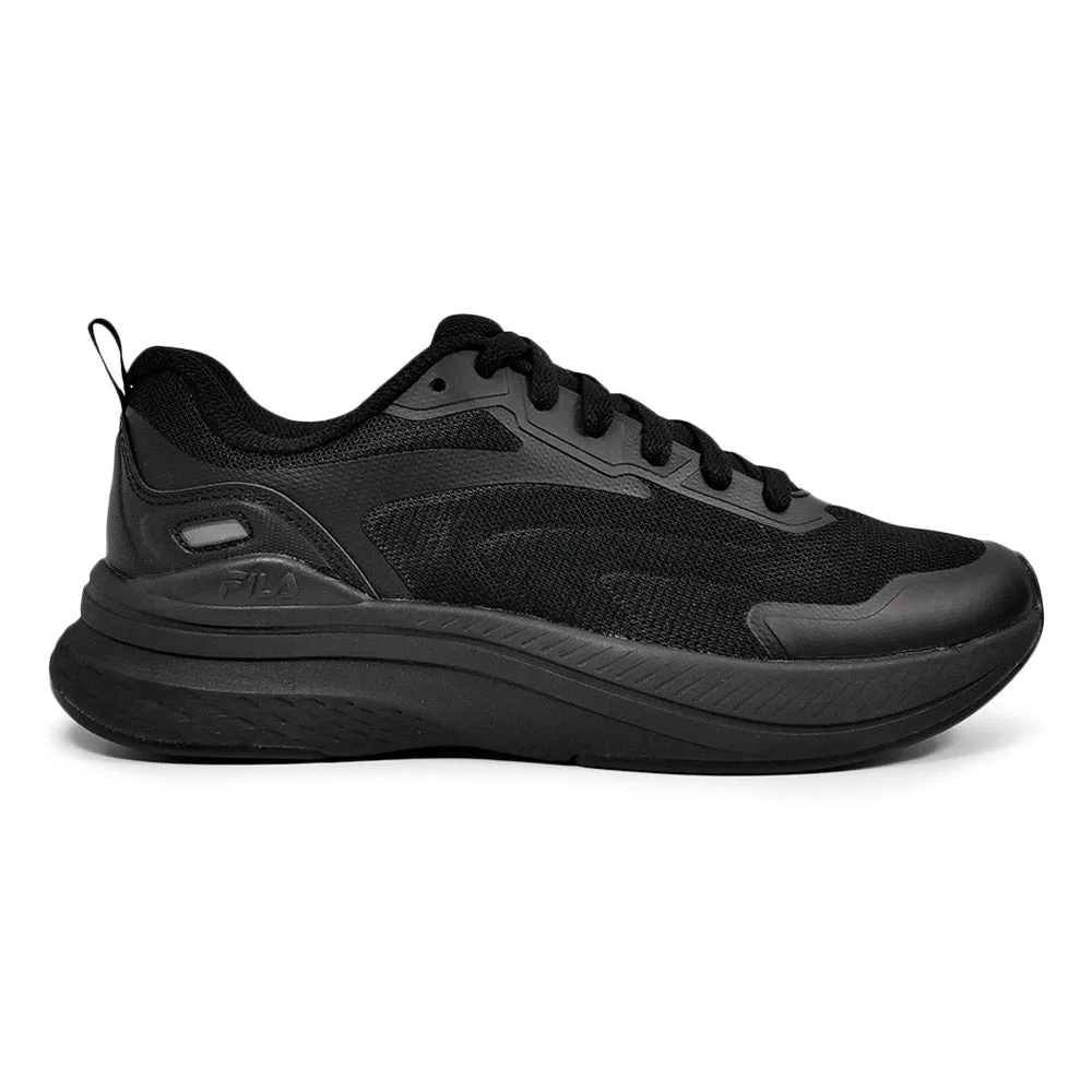 FILA Unisex Running Shoes Waview Black - FI039SH734EKTH