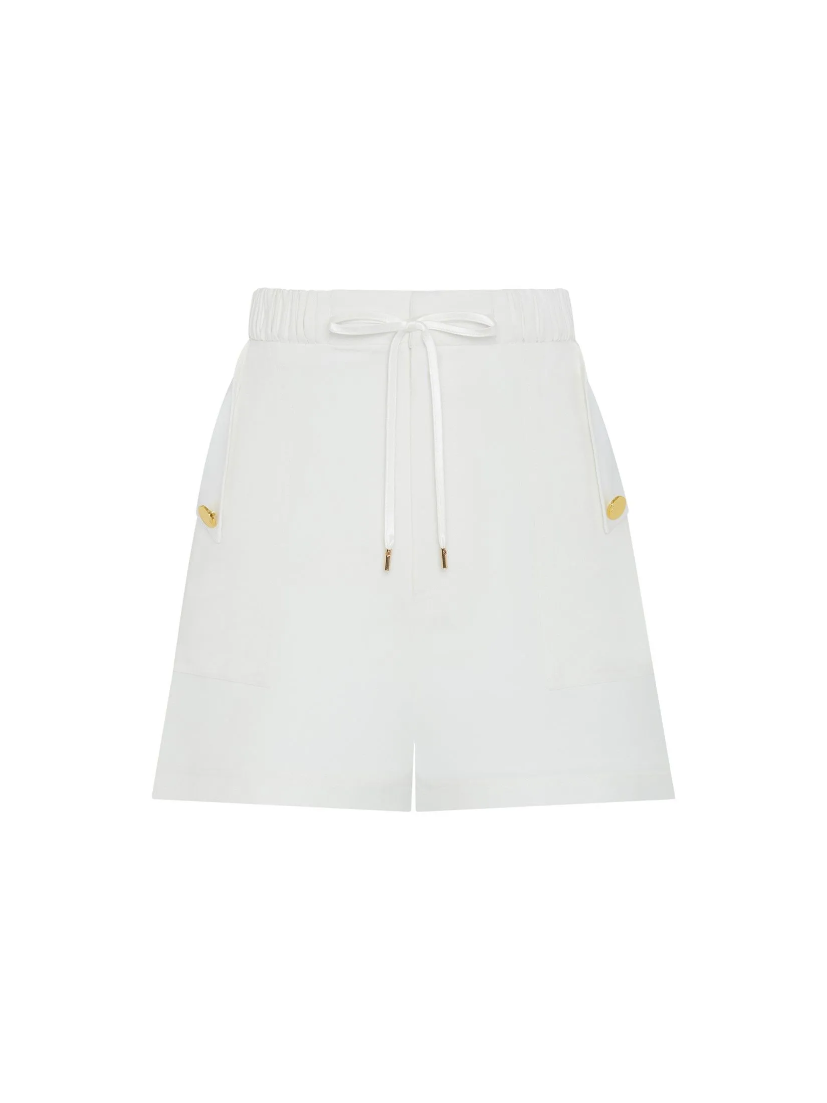 ASV ( PF24 )Josie Cozy Women Shorts White