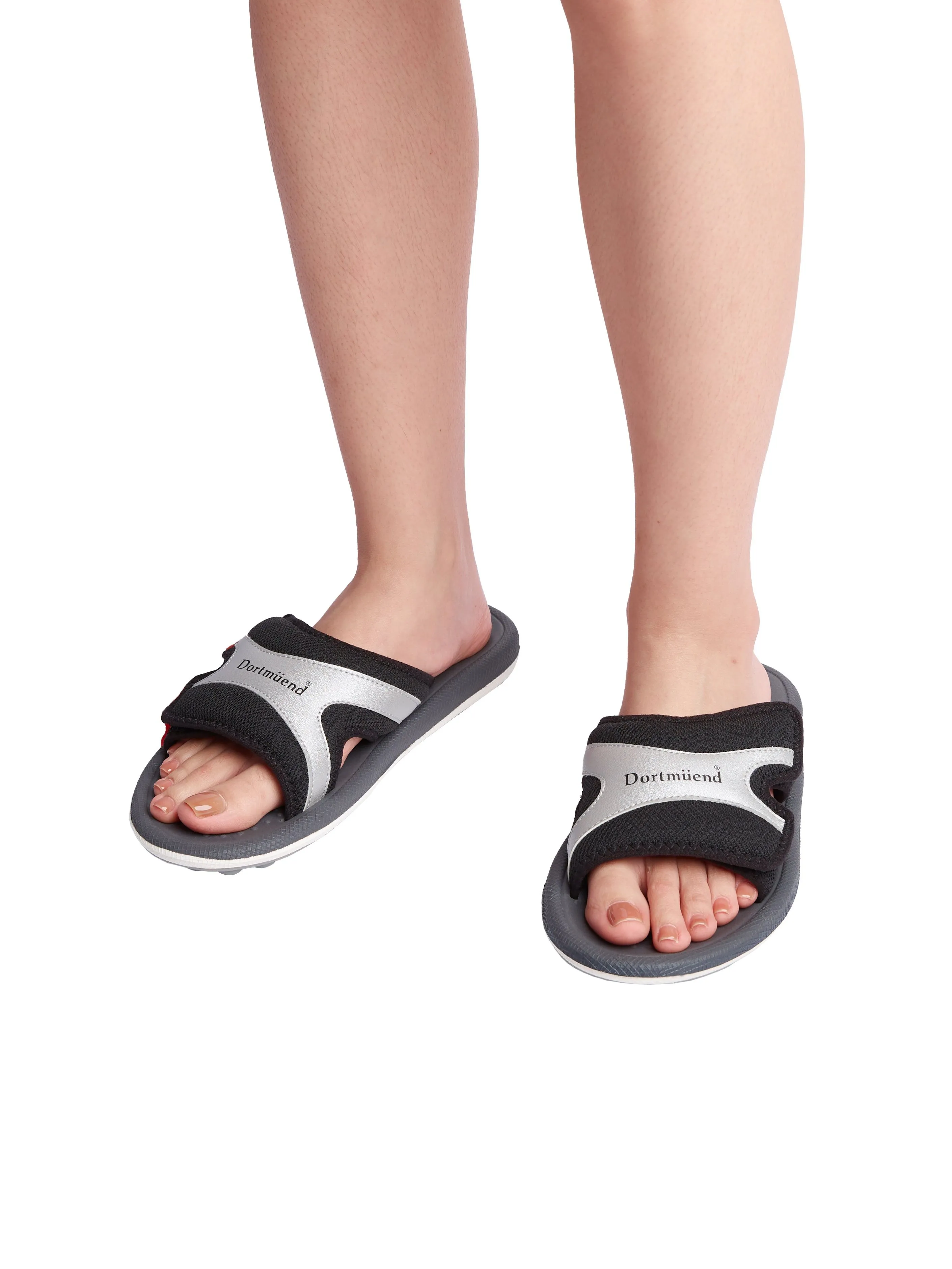 DORTMUEND Black-Grey - Sport Sandals CC015-0728