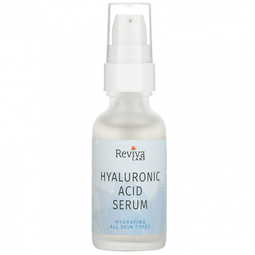 Reviva Labs, сыворотка с гиалуроновой кислотой, 29,5 мл (1,0 жидк. унции)