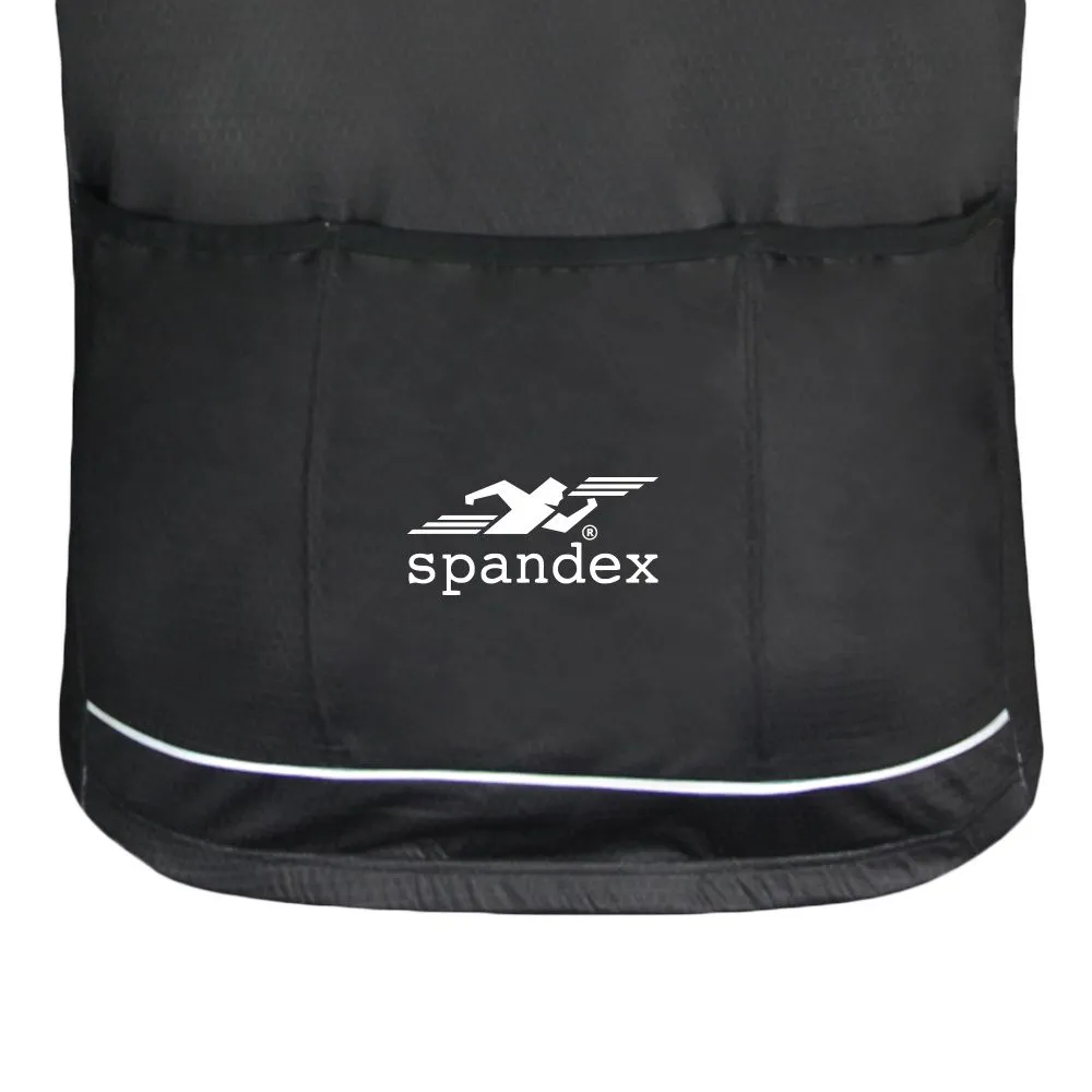 SPANDEX Black/Grey-CL002-Cycling Long Sleeve