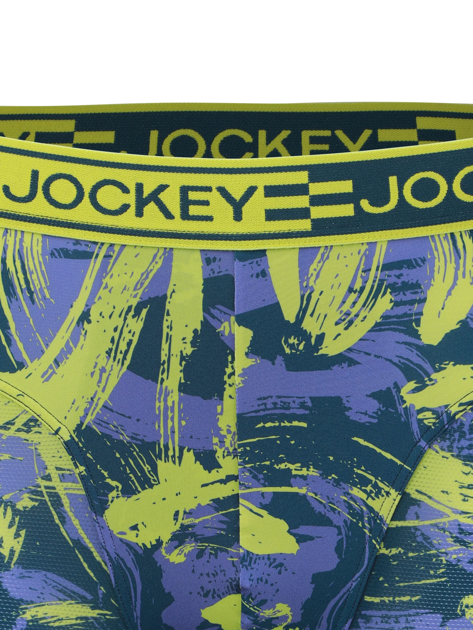 JOCKEY UNDERWEAR Men s SPORT MICROFIBER ACTIVE BOXER TRUNK YELLOW