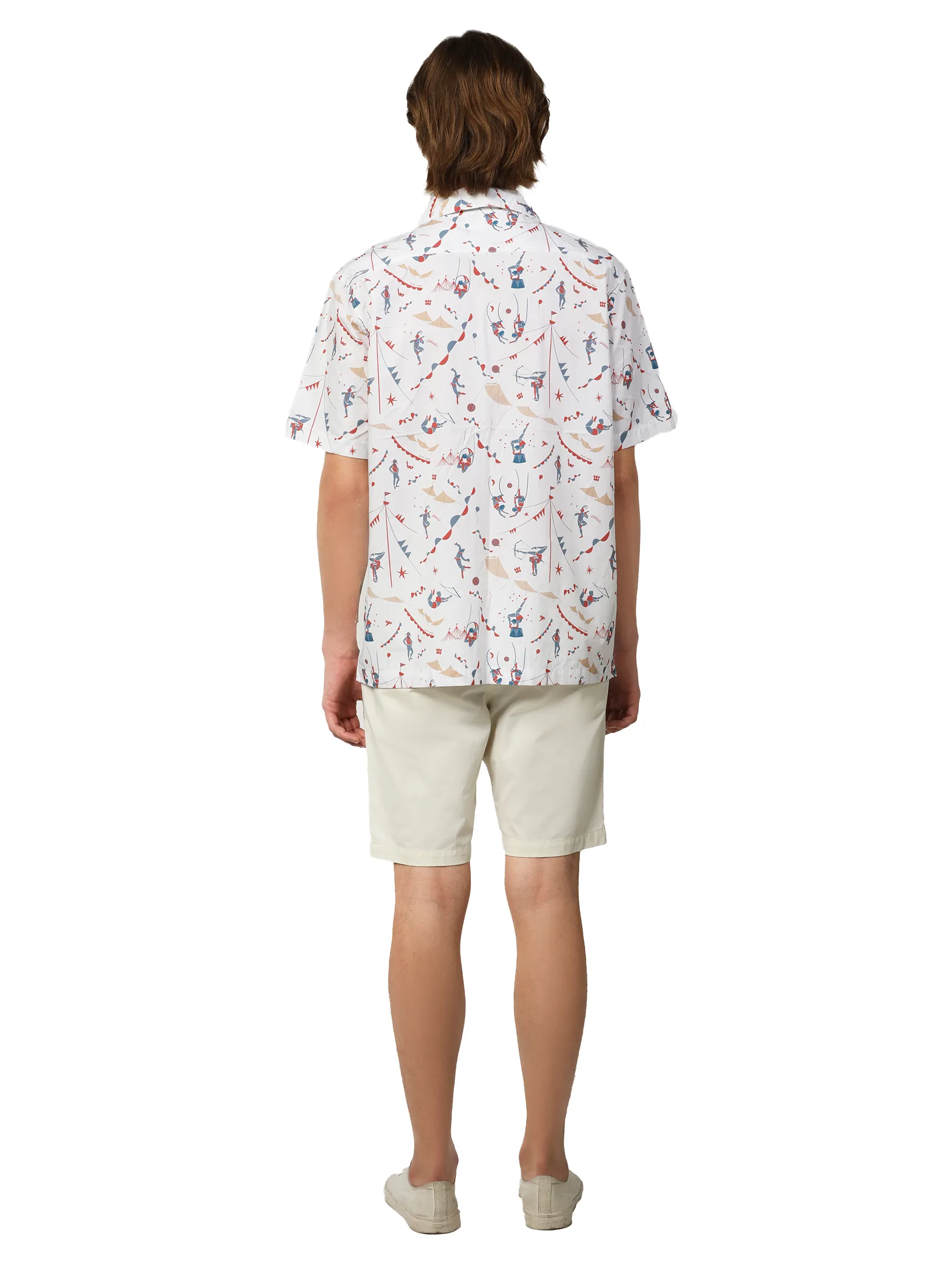 JOHN HENRY Men s Shorts (Slim Fit) MERRIMENT Cream