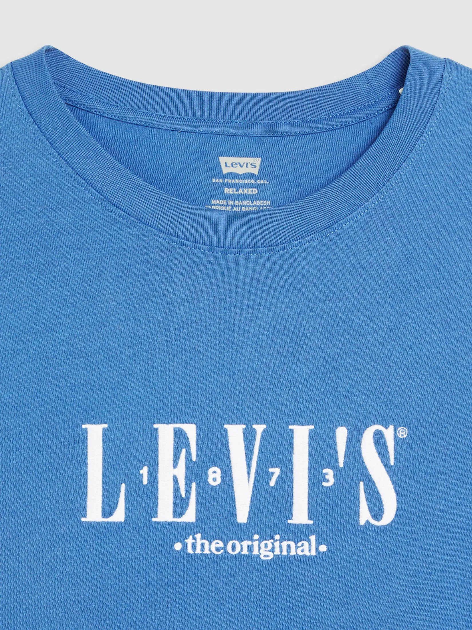 LEVI'S Men's Relaxed Fit Short Sleeve Graphic T-Shirt Blue