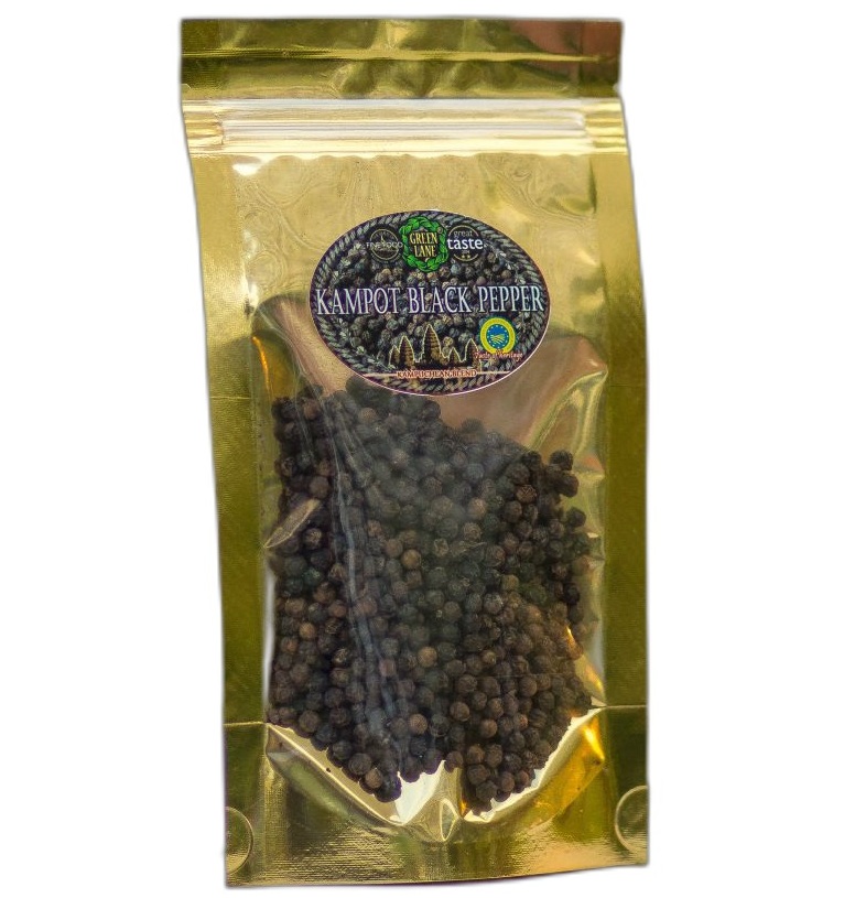Черный кампотский перец из Камбоджи 50 или 100 гр