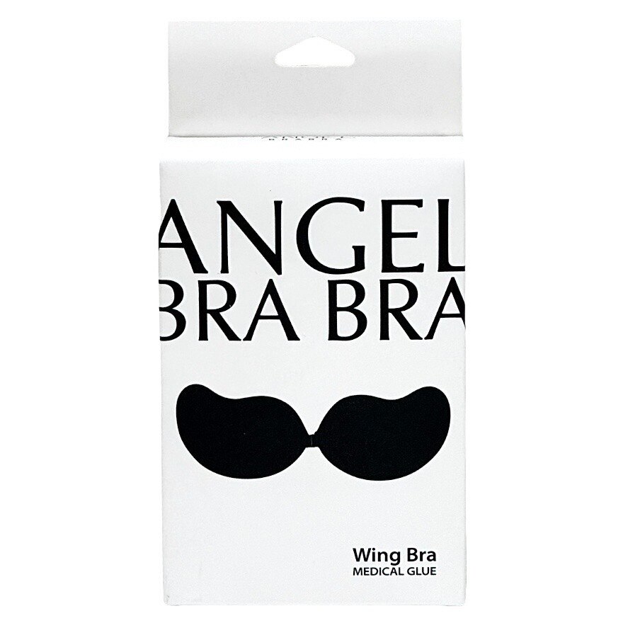 Angel Bra Bra Wing Bra Size B Black - Black