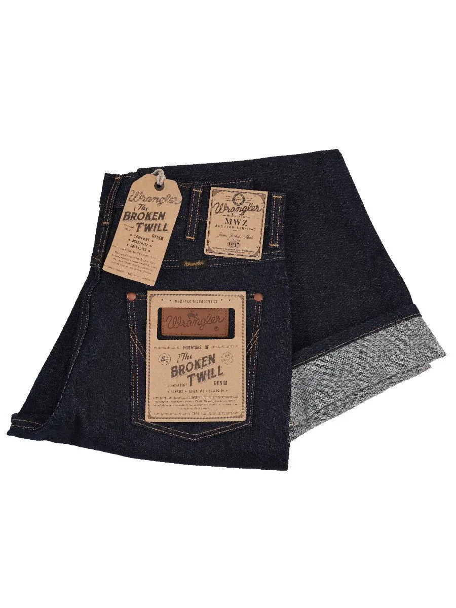 WRANGLER Men's Jeans Mid MWZ Fit Raw Denim