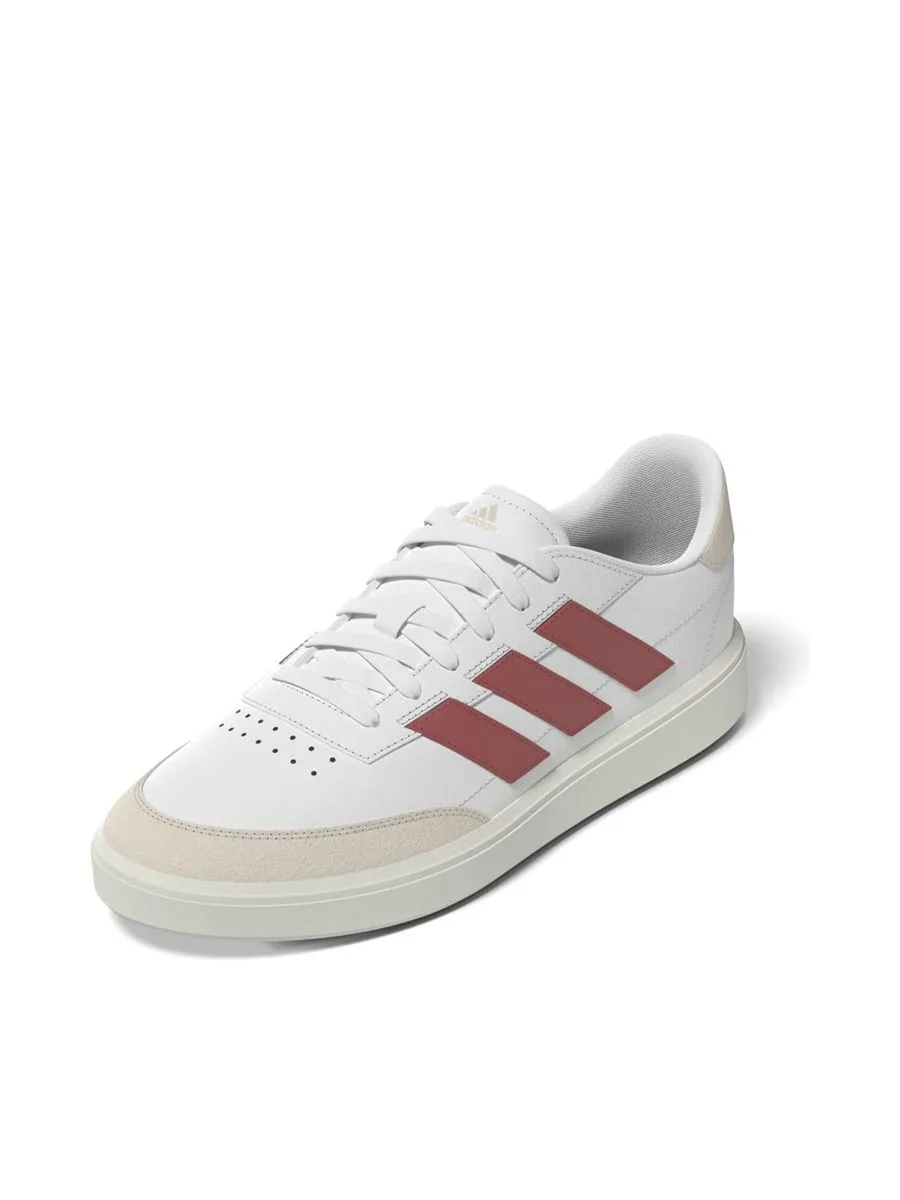 ADIDAS Men Sneaker Courtblock Ftwr White / Preloved Scarlet  / Wonder White