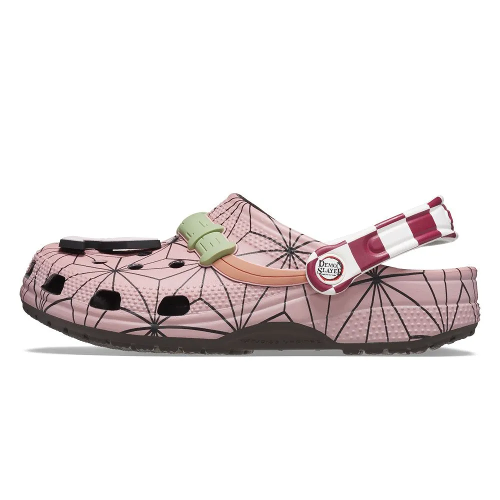 CROCS Demon Slayer Nezuko Classic Clog Unisex Casual Shoes Pink - CR024SH369EOTH