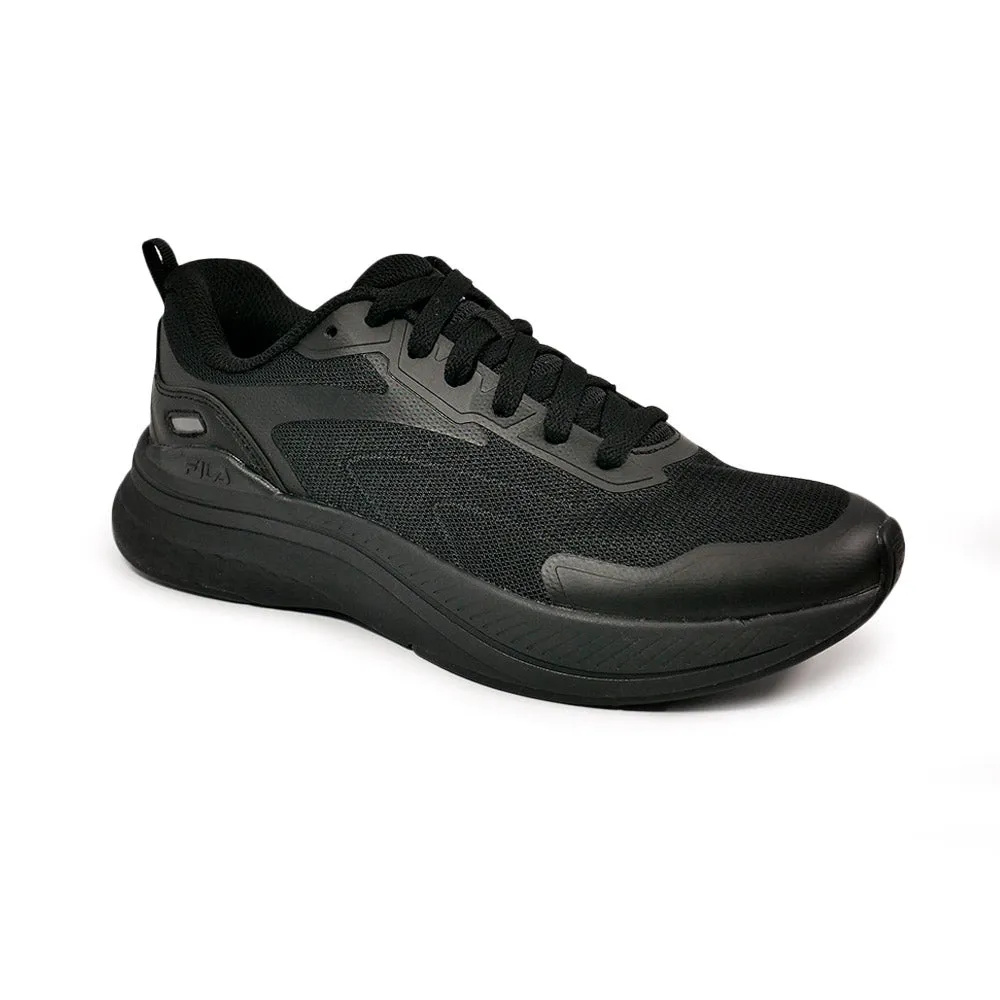 FILA Unisex Running Shoes Waview Black - FI039SH734EKTH
