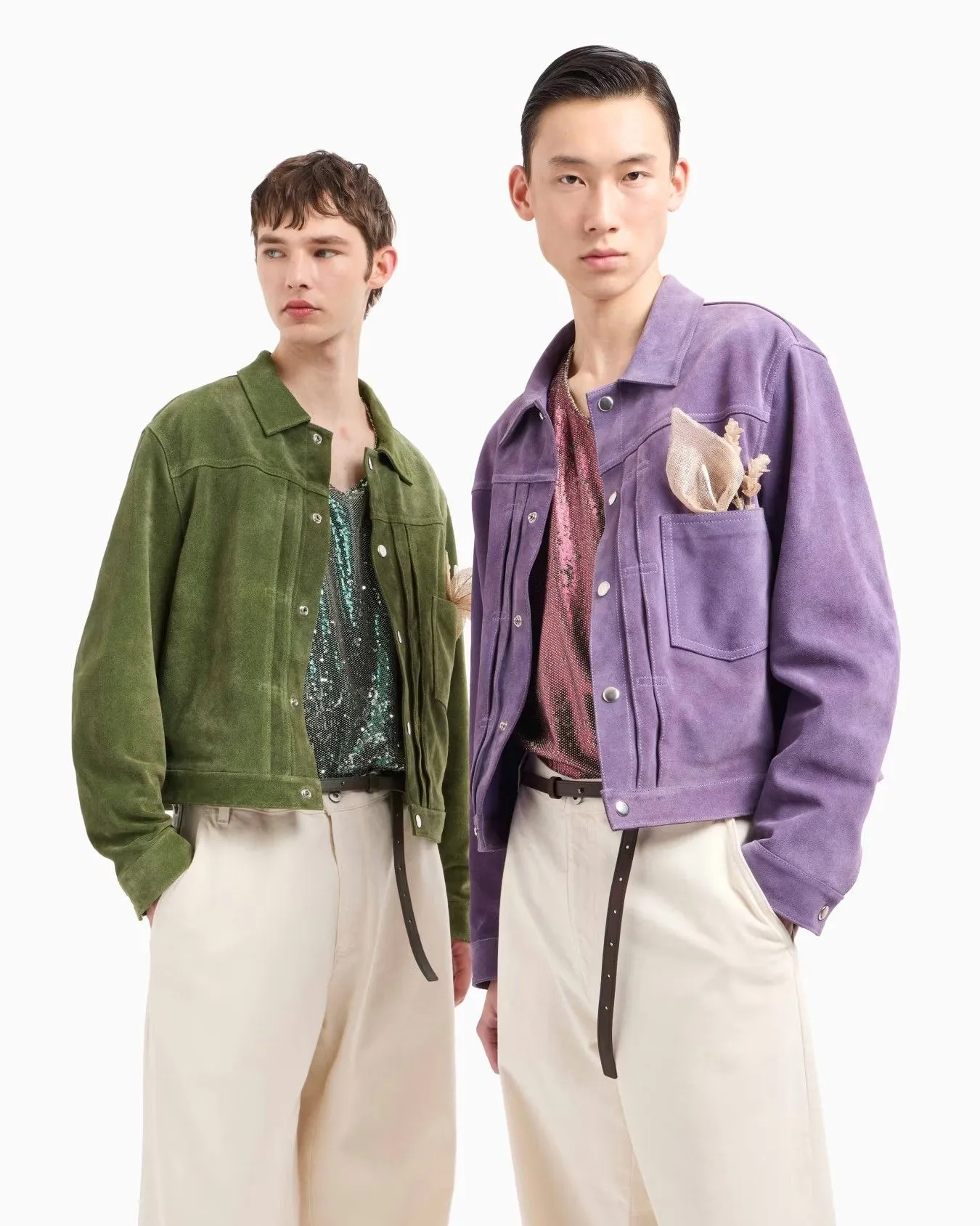 EMPORIO ARMANI Trousers Men EM001673-AF15210-U1109 Off-White