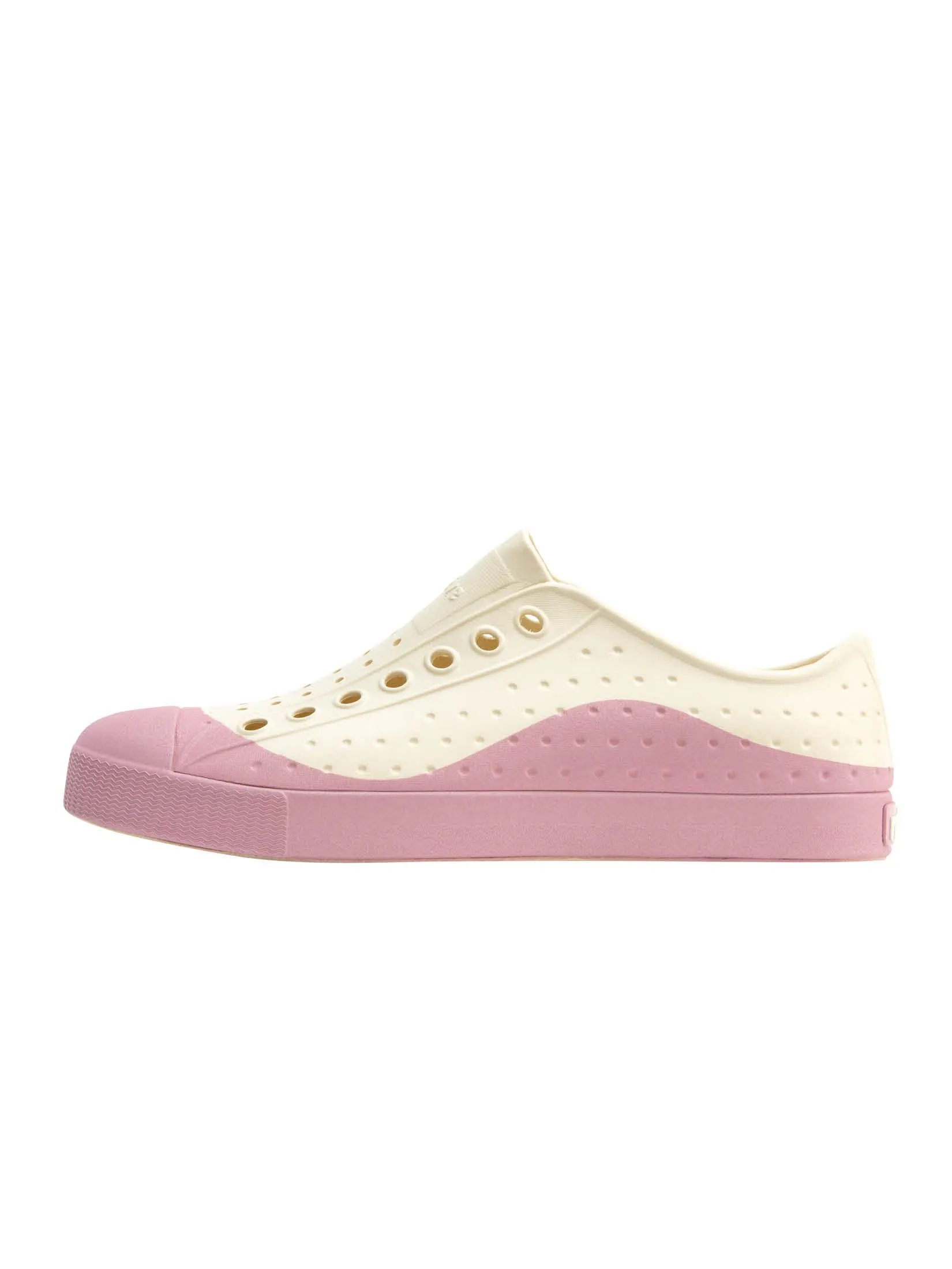 NATIVE Jefferson  Roam Wanderfoam Bone White/Balos Pink
