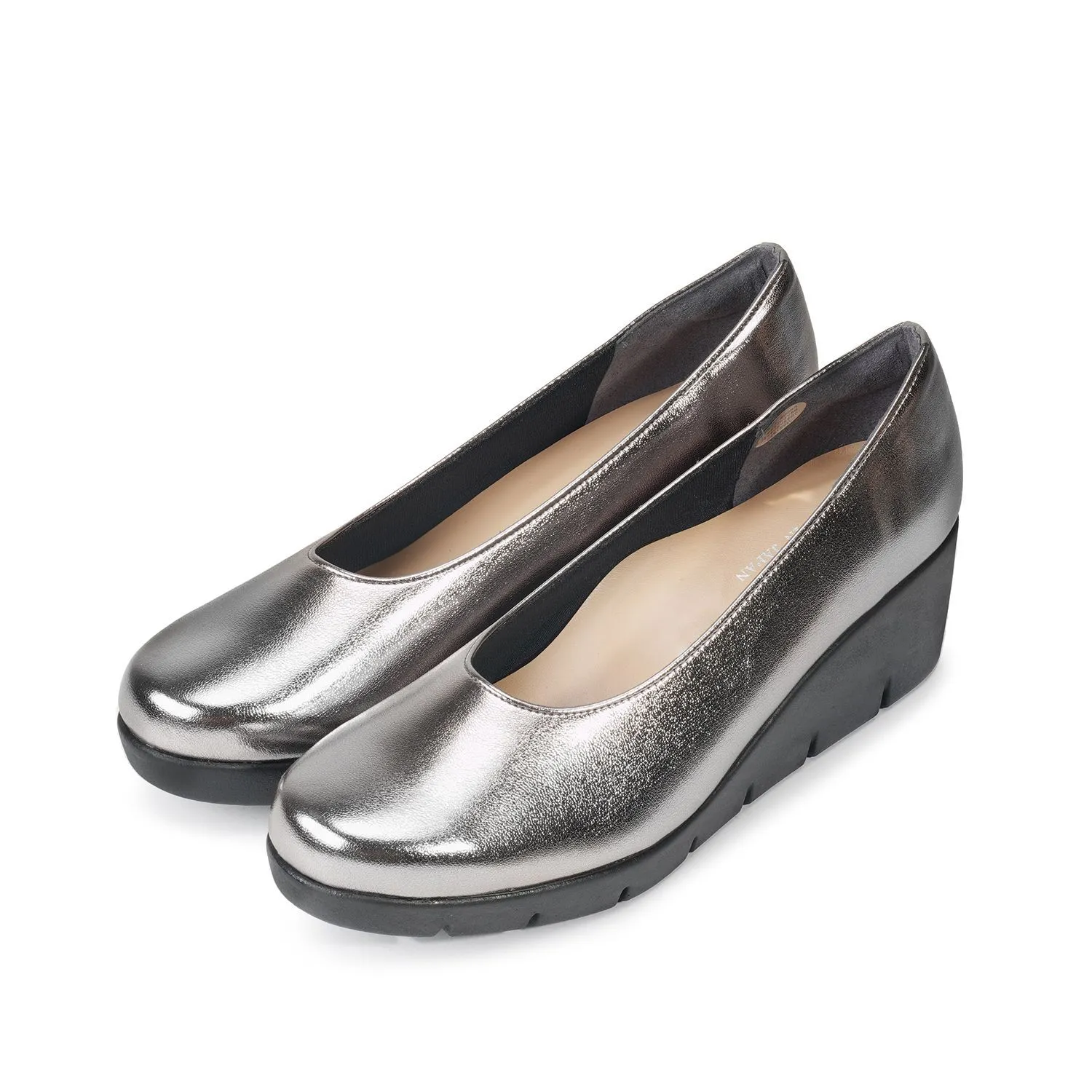 JOLI SNOB Dark Silver Women Comfort High Heels