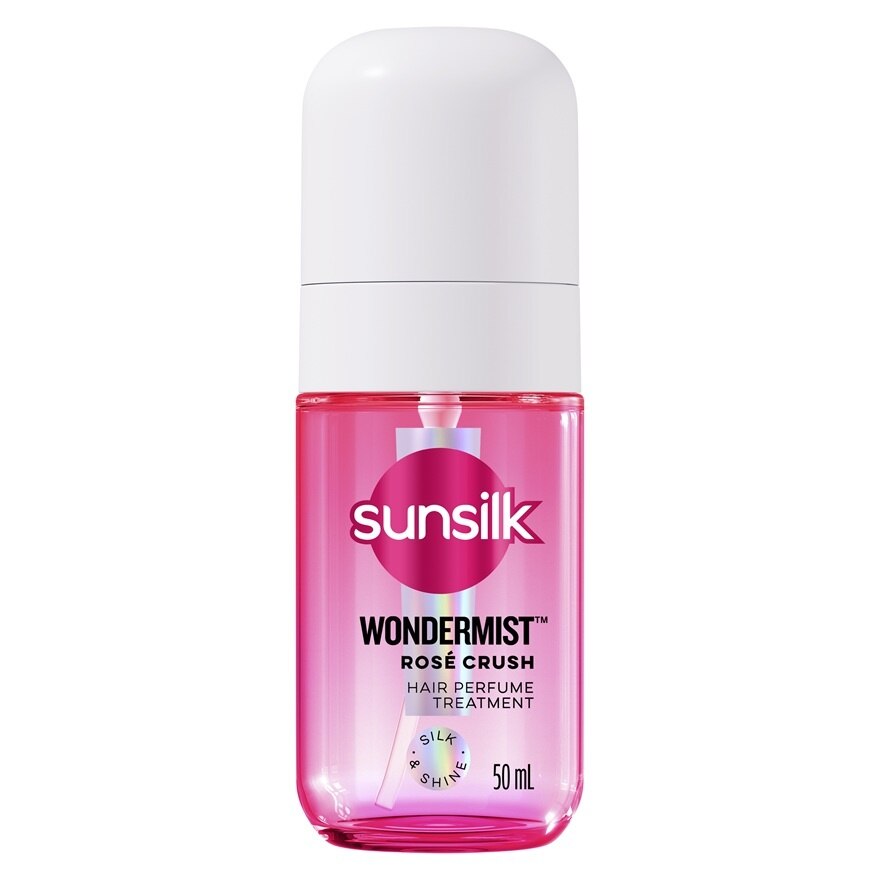 Sunsilk Hair Perfume Treatment Wondermist Rose Crush 50 Ml. - Pink