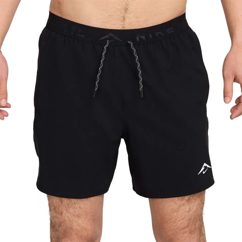 NIKE Dri-FIT Trail 6" Brief-Lined Men Running Shorts Black - NI083AP730ENTH