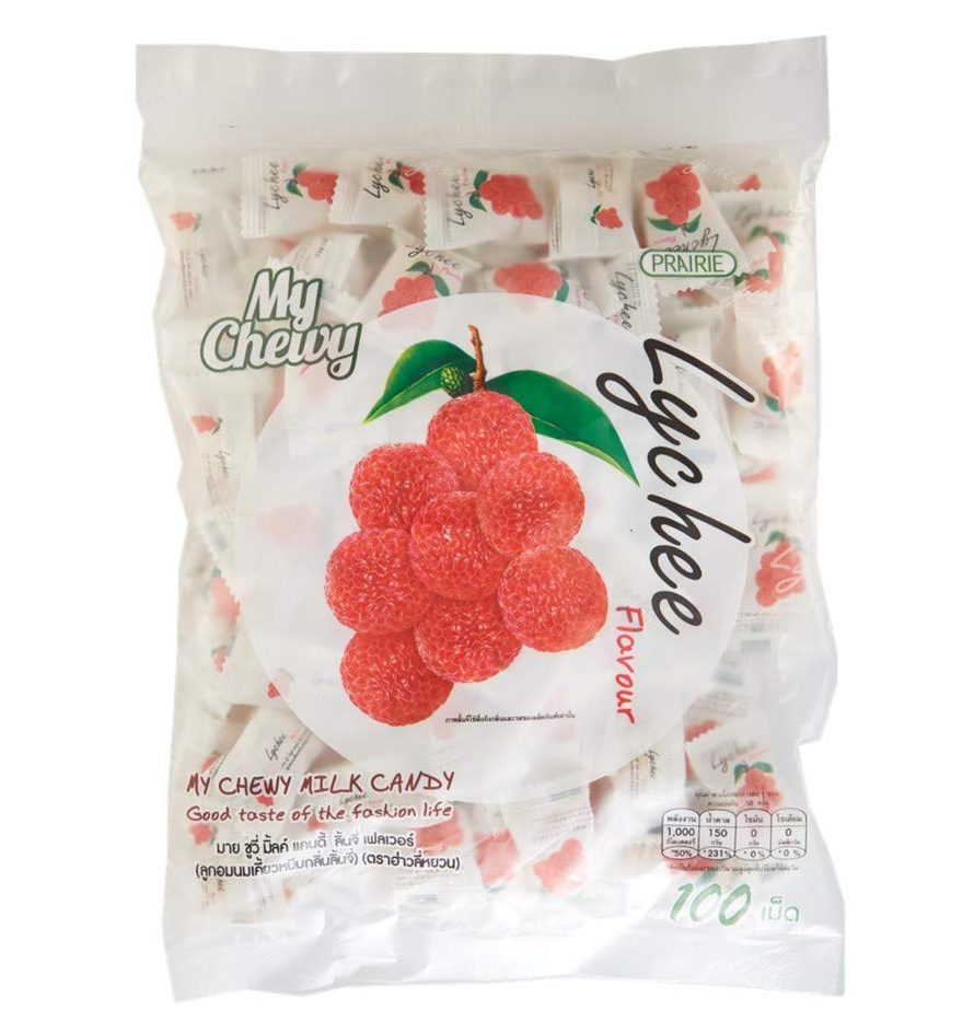 Жевательные молочные конфеты с личи My Chewy 67 или 360 гр