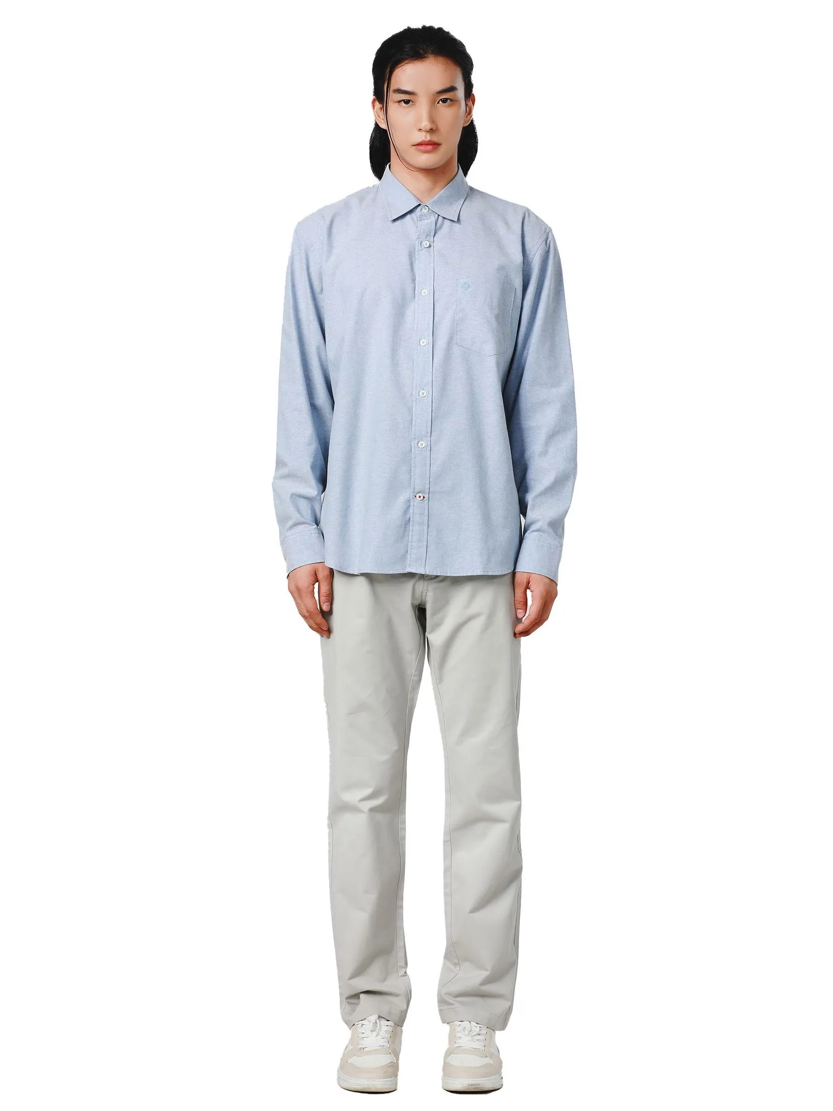 JOHN HENRY Men's Pants (Regular Fit) ESSENTIALS Light Grey