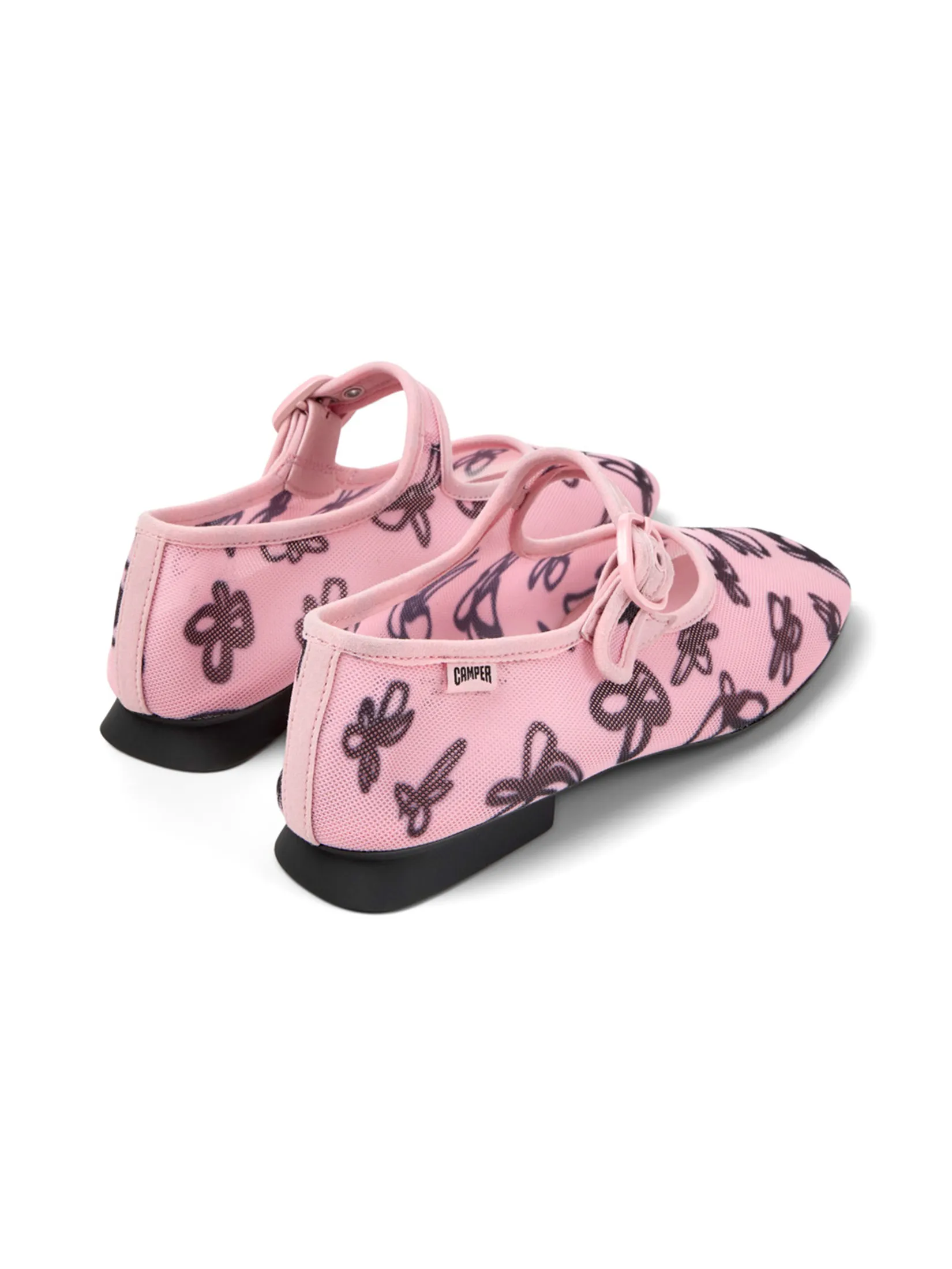 CAMPER Women Ballerina Shoes Casi Myra Pink