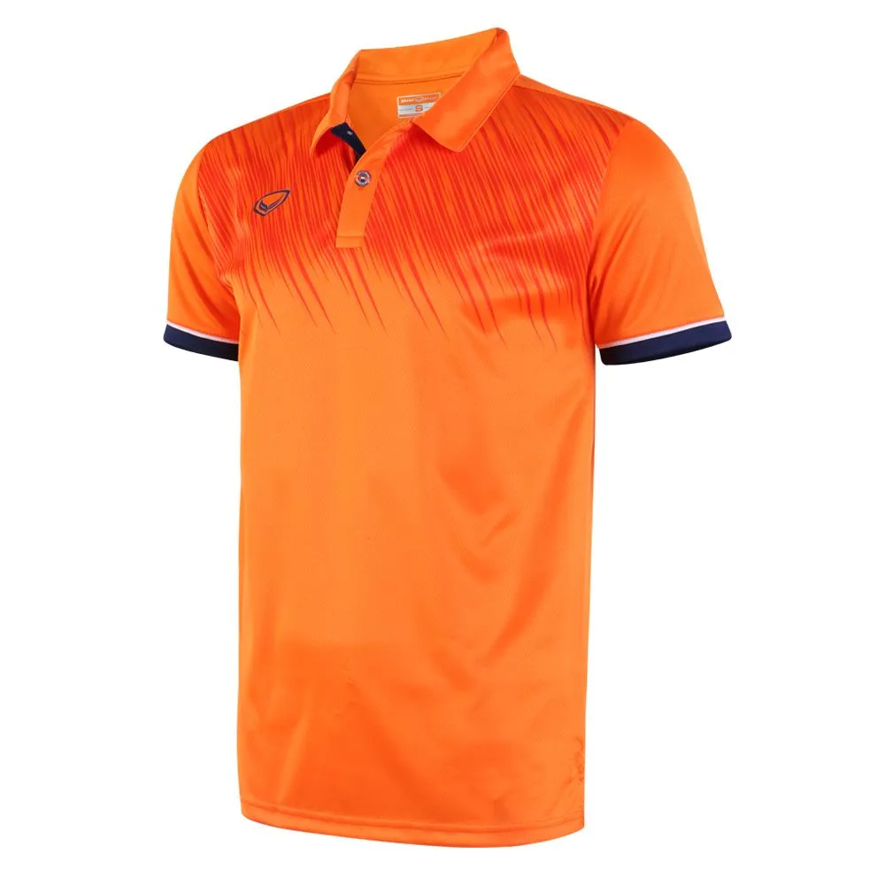 GRAND SPORT Orange men's polo (072046)