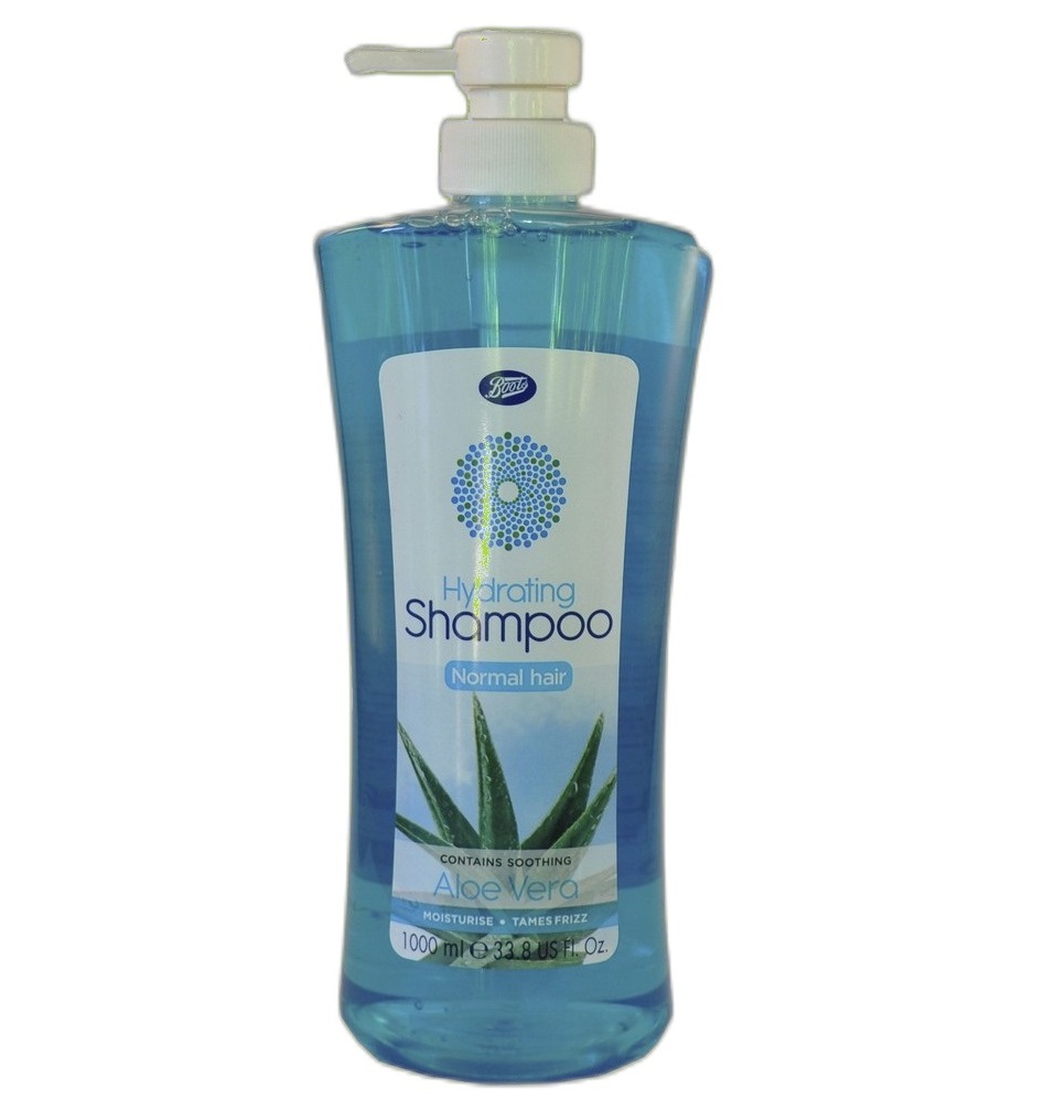 Шампунь с алоэ вера для нормальных волос Boots 1 л