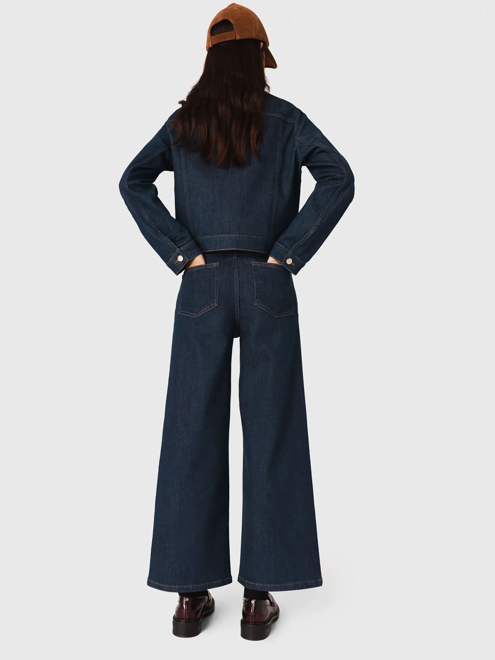 MAJE Women Jeans Straight-Leg