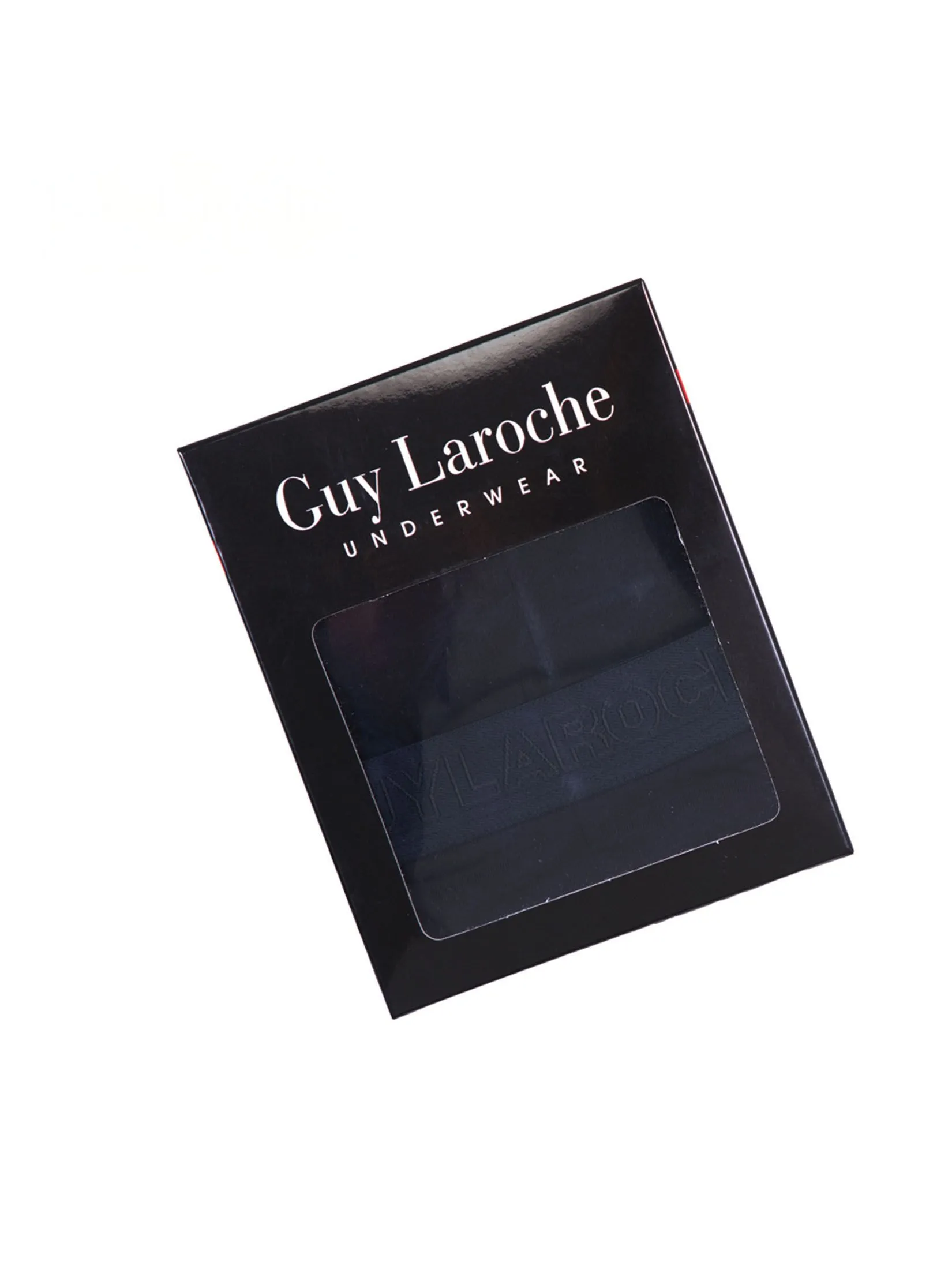 GUY LAROCHE INNERWEAR Men BRIEF Underwear PACK 2 Pcs. - Black