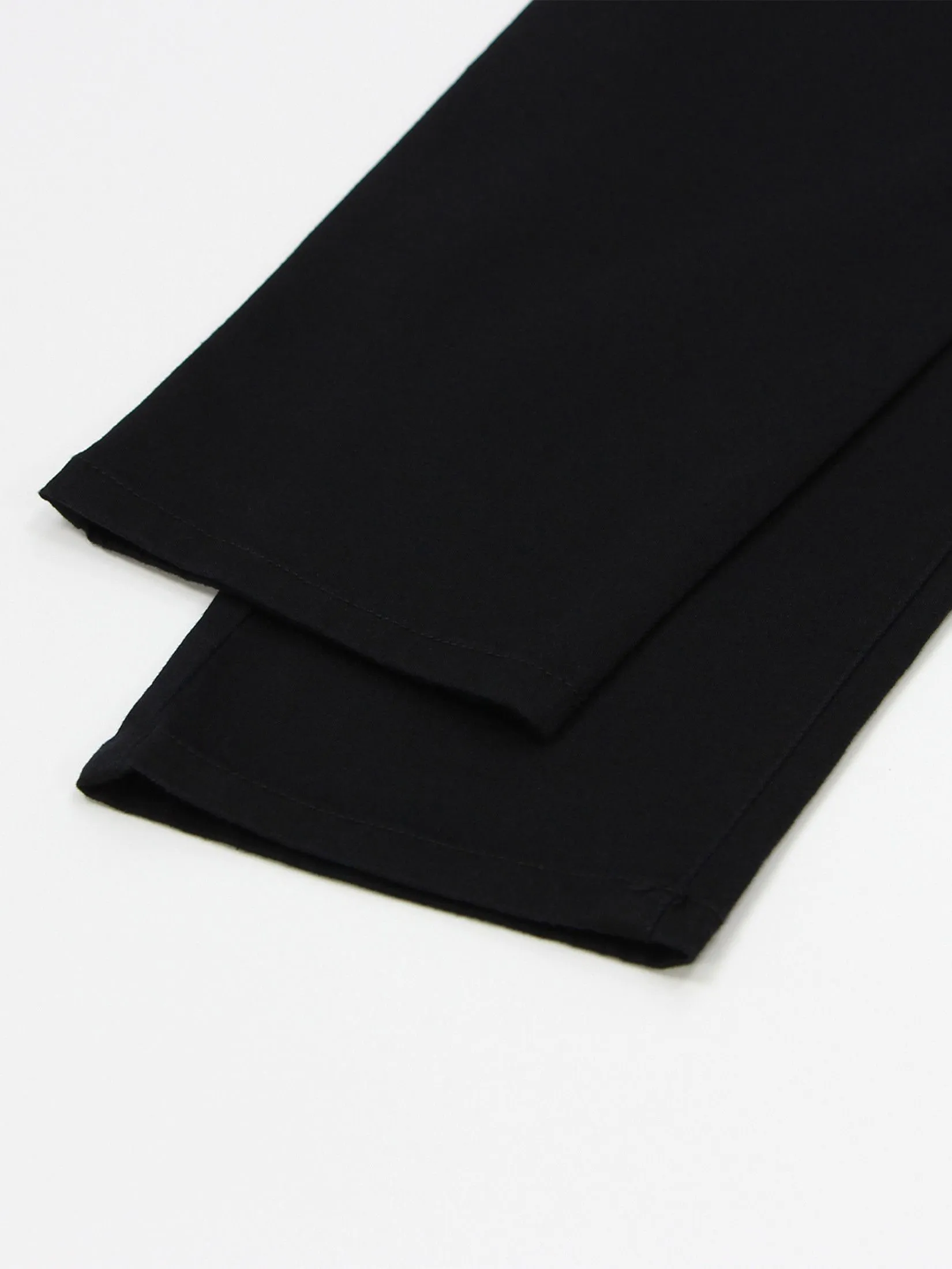 GIORDANO Women's Regular Khaki Pants (180° Elastic Waist)  Black