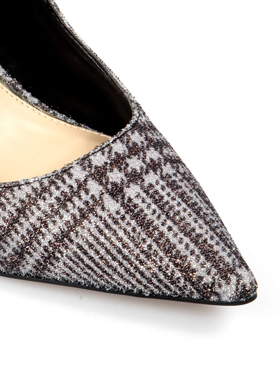 KENNETH COLE Women's high-heel sandals model ROMI PUMP/BLACK/WHITE