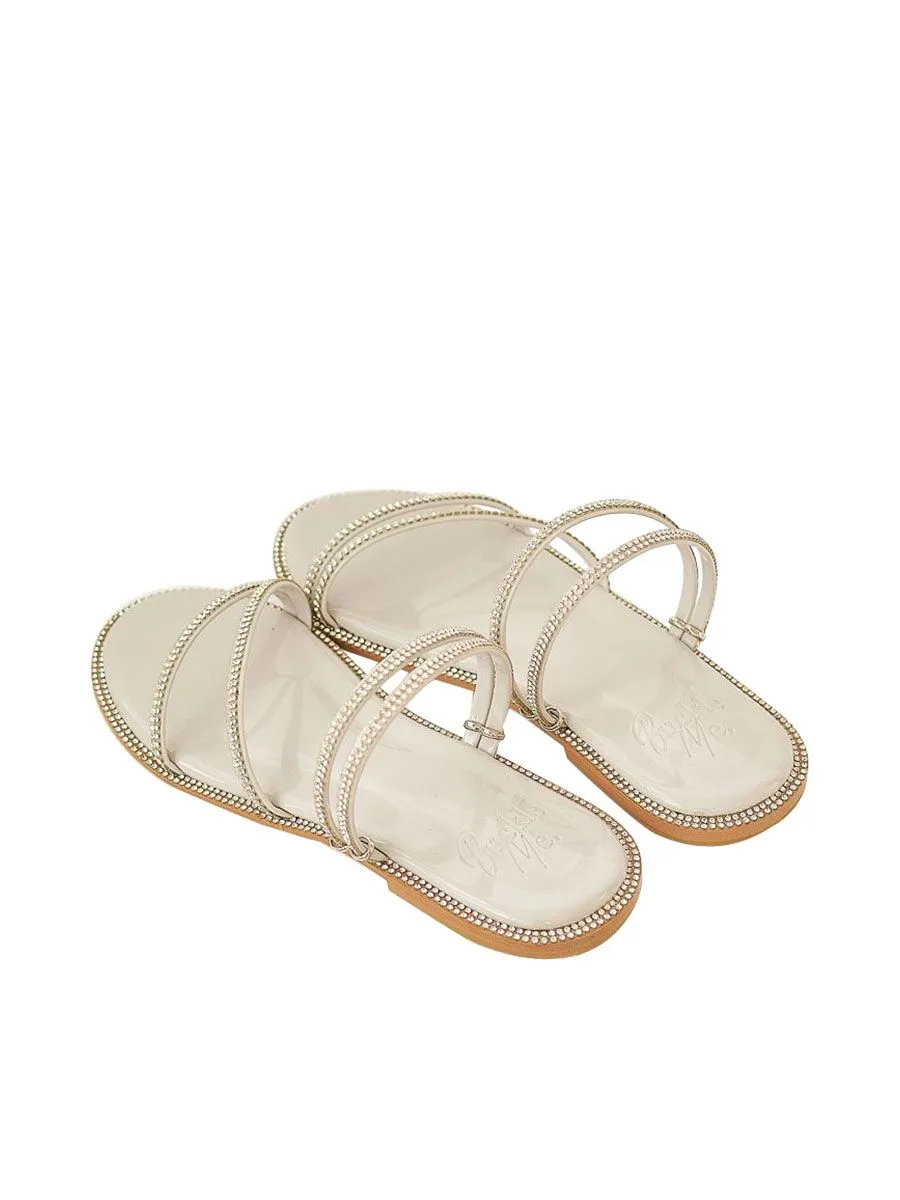 BUCKLE ME Sandals Twinkle BM19-SILVER Silver