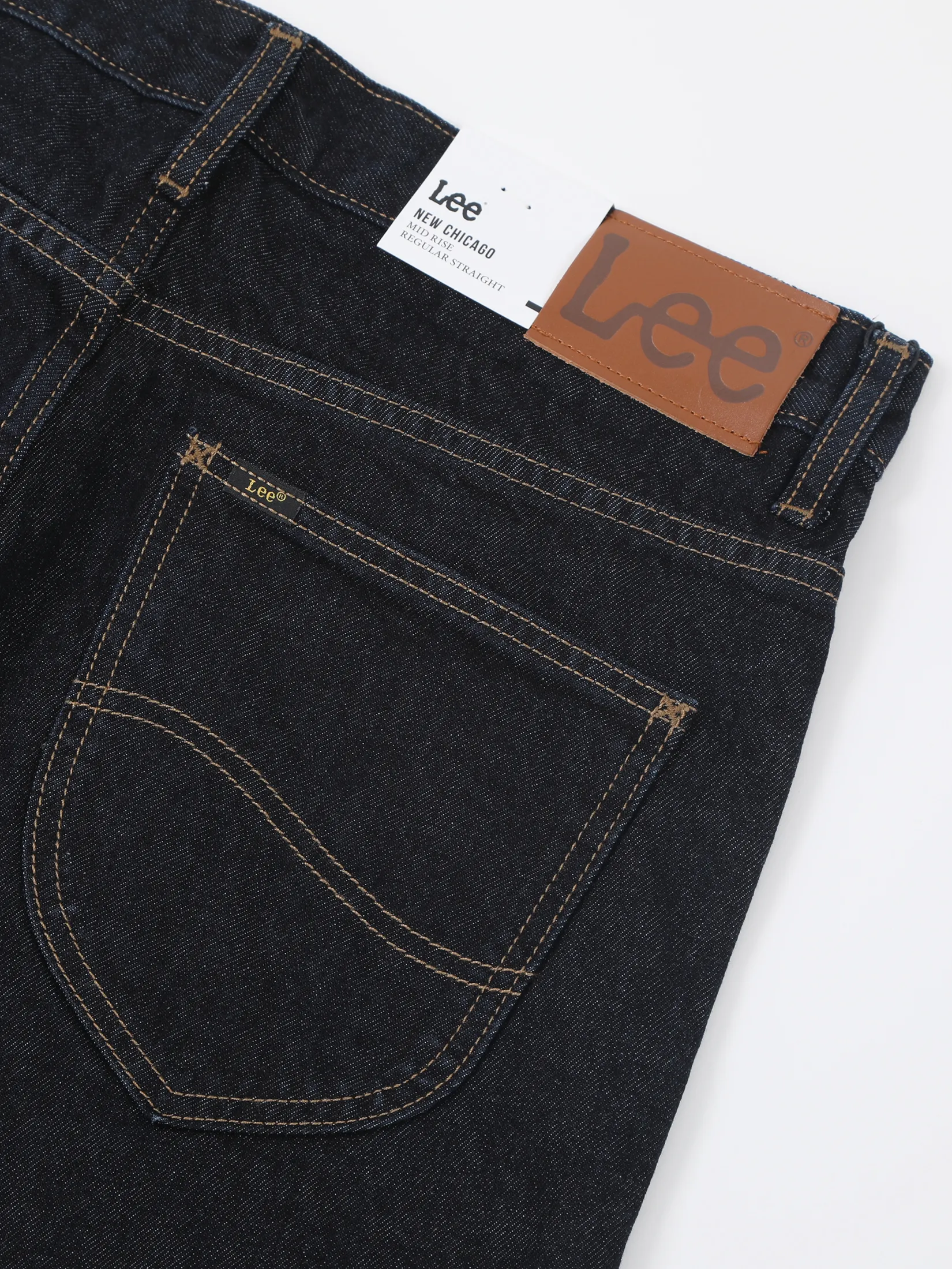 LEE Men s Jeans Mid Chicago Fit Dark Indigo