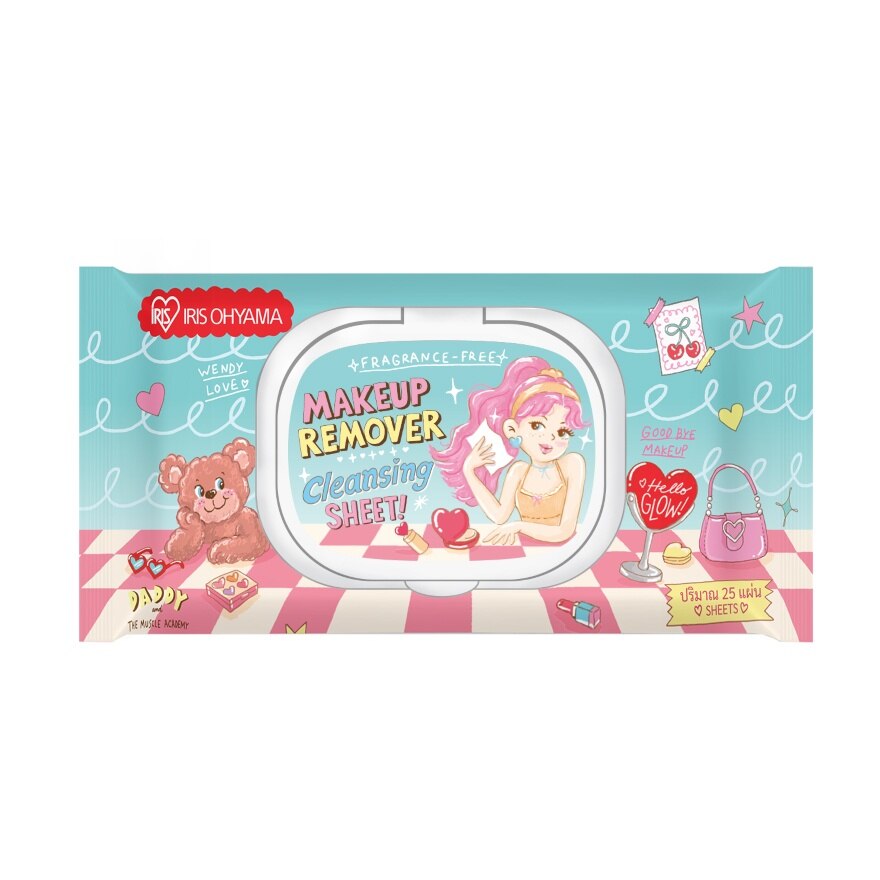 Iris Ohyama Makeup Remover Cleansing Sheet 25 Sheet