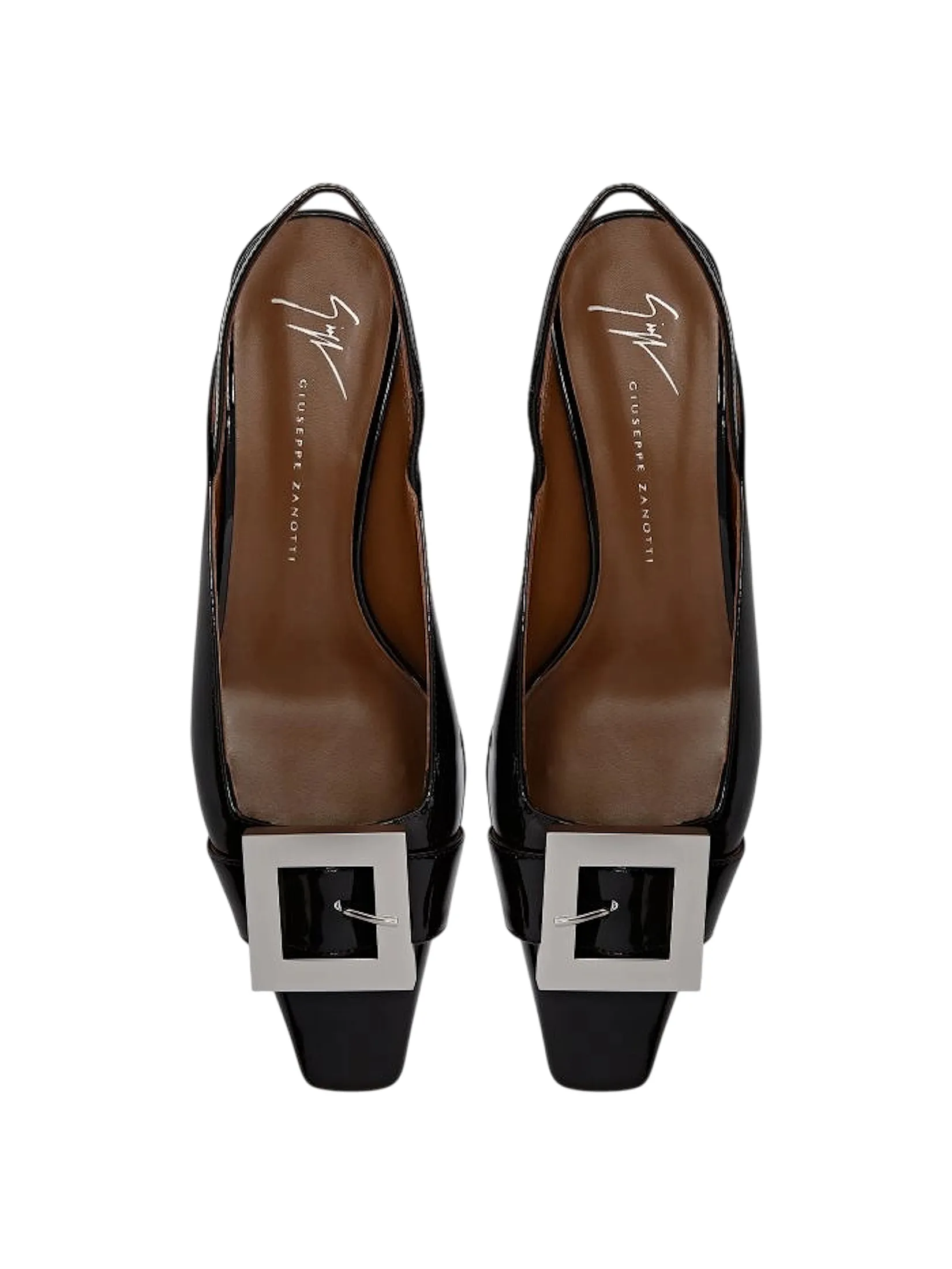 GIUSEPPE ZANOTTI Women Sandals THE BRENDHA BUCKLE NERO