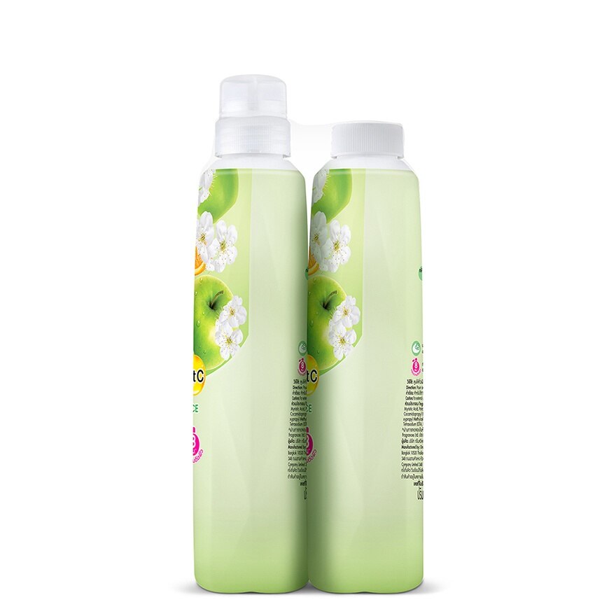 Twelve Plus Shower Cream Brightening Essence Fresh Apple 400 Ml.Twin Pack