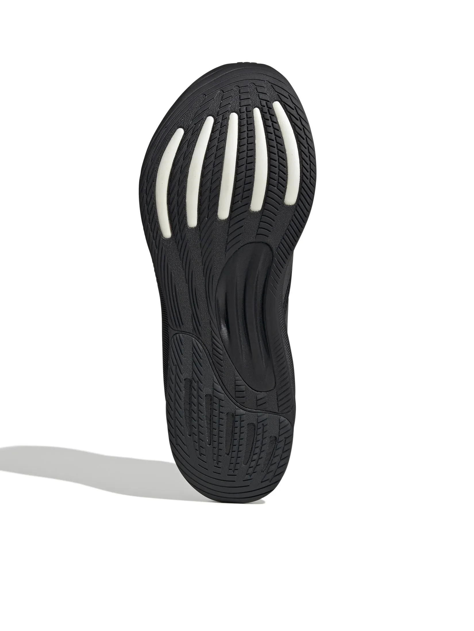 ADIDAS Men Running Shoes Supernova Stride 2 JI1419 Core Black / Iron Met / Pulse Lime