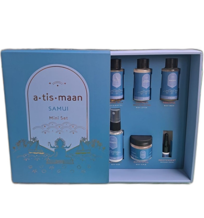 Мини набор для проведения Спа процедур для тела Samui Кокос