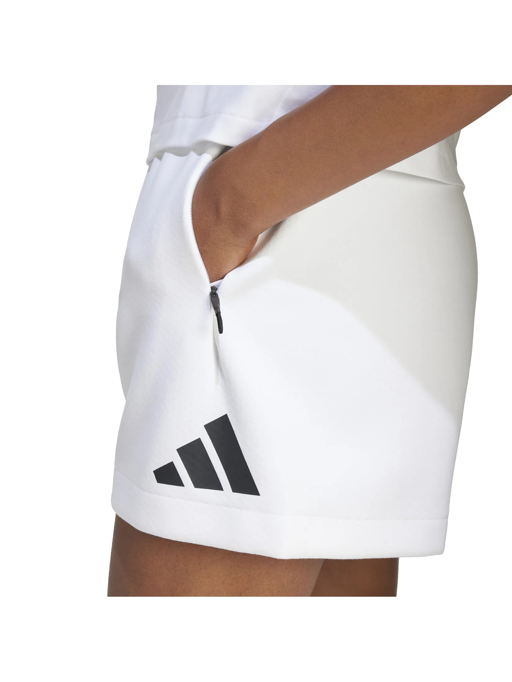 ADIDAS Women Shorts Z.N.E. JJ4678 White