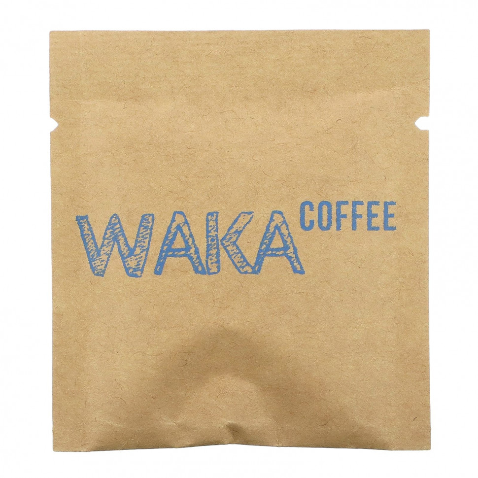 Waka Coffee, Растворимый кофе из 100% арабики, лиофилизированный колумбийский, 50 порционных пакетиков по 2,8 г (0,1 унции)