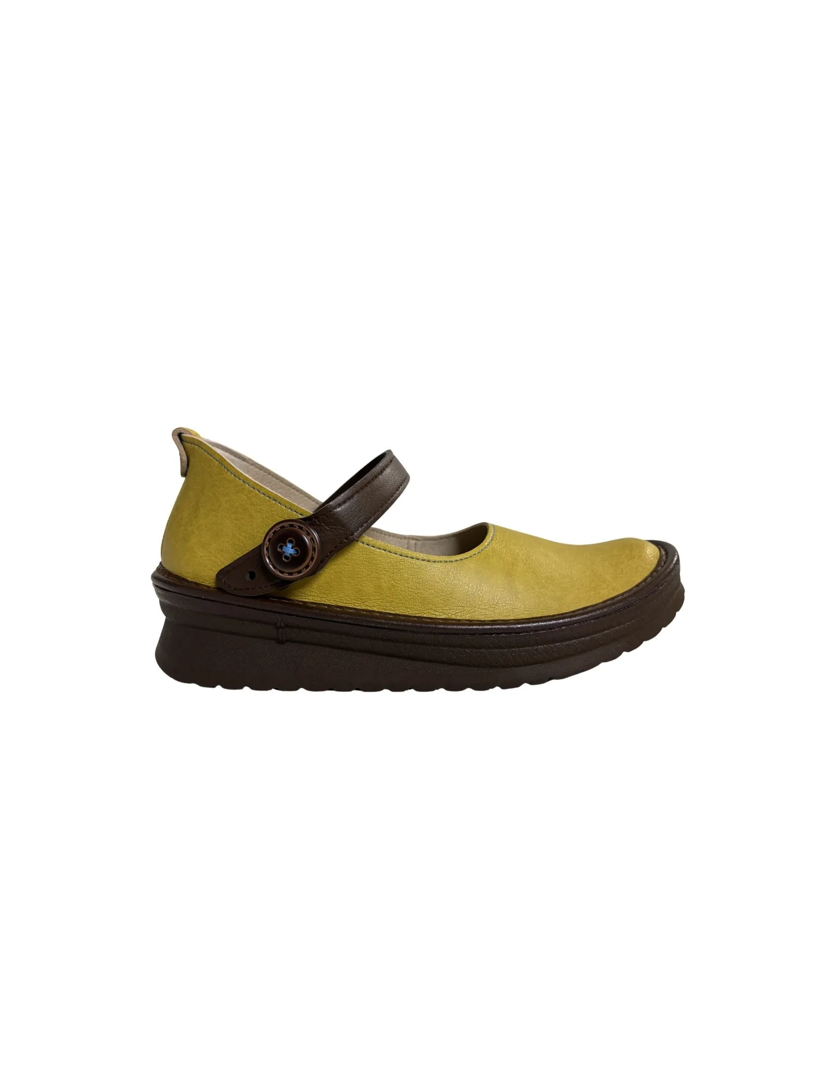 BELLE&SOFA Women Casual shoes 'KAYAK' - Yellow